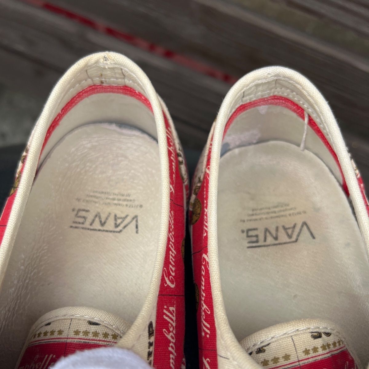 Supreme 12SS x Vans x Campbell\u0027s Soup Authentic Pro シュプリーム