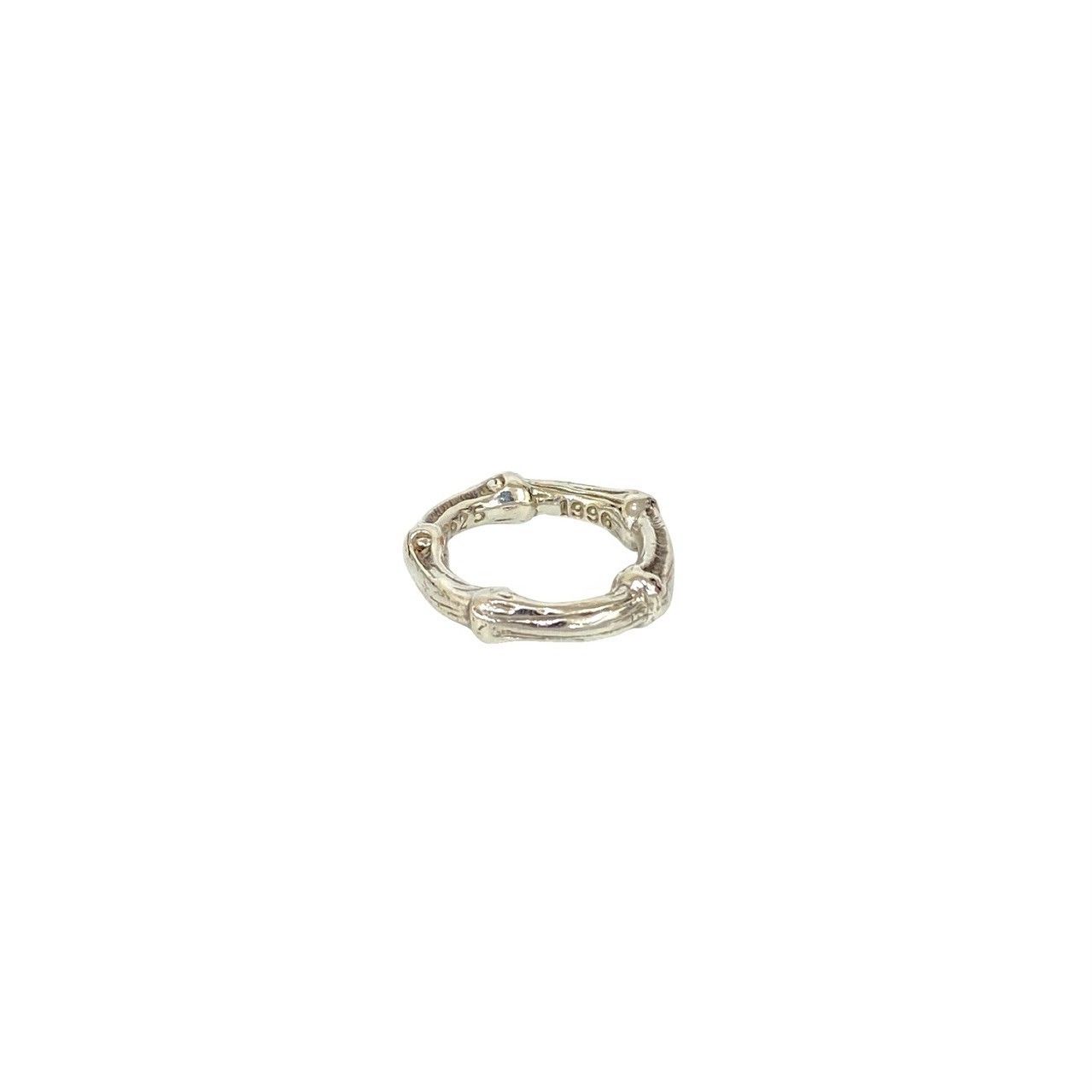 極 美品 TIFFANY&Co. ティファニー バンブー リング シルバー925 指輪