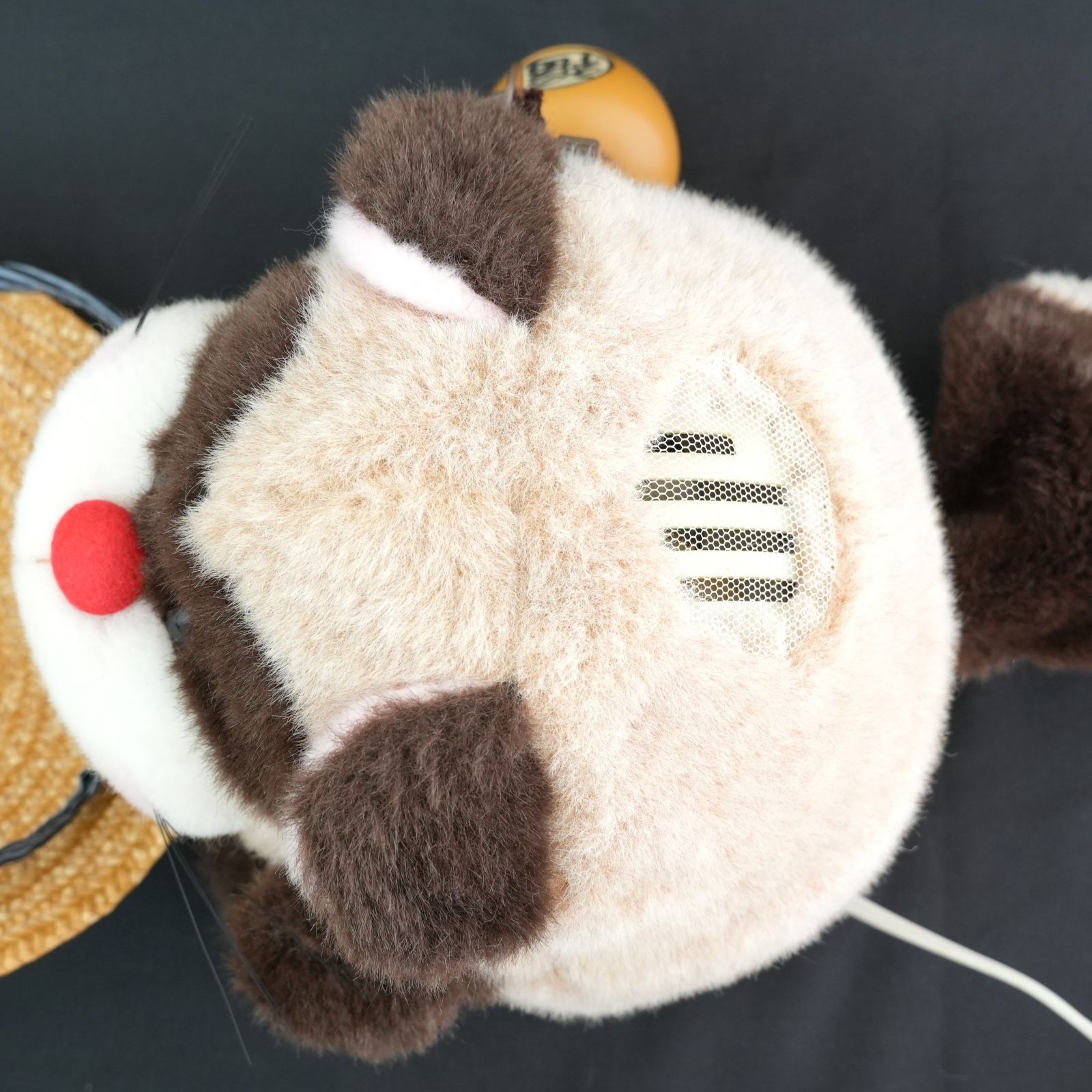 KO]動作確認済み うちわ扇 たぬきのフーちゃん 昭和レトロ ちわ 団扇