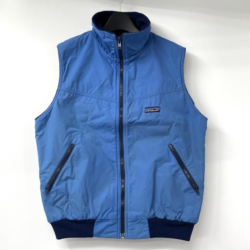 90s パタゴニア シェルドシンチラ ベスト ネイビー フリース 検 80s 80s patagonia パタゴニア シェルドシンチラベスト ネイビー M