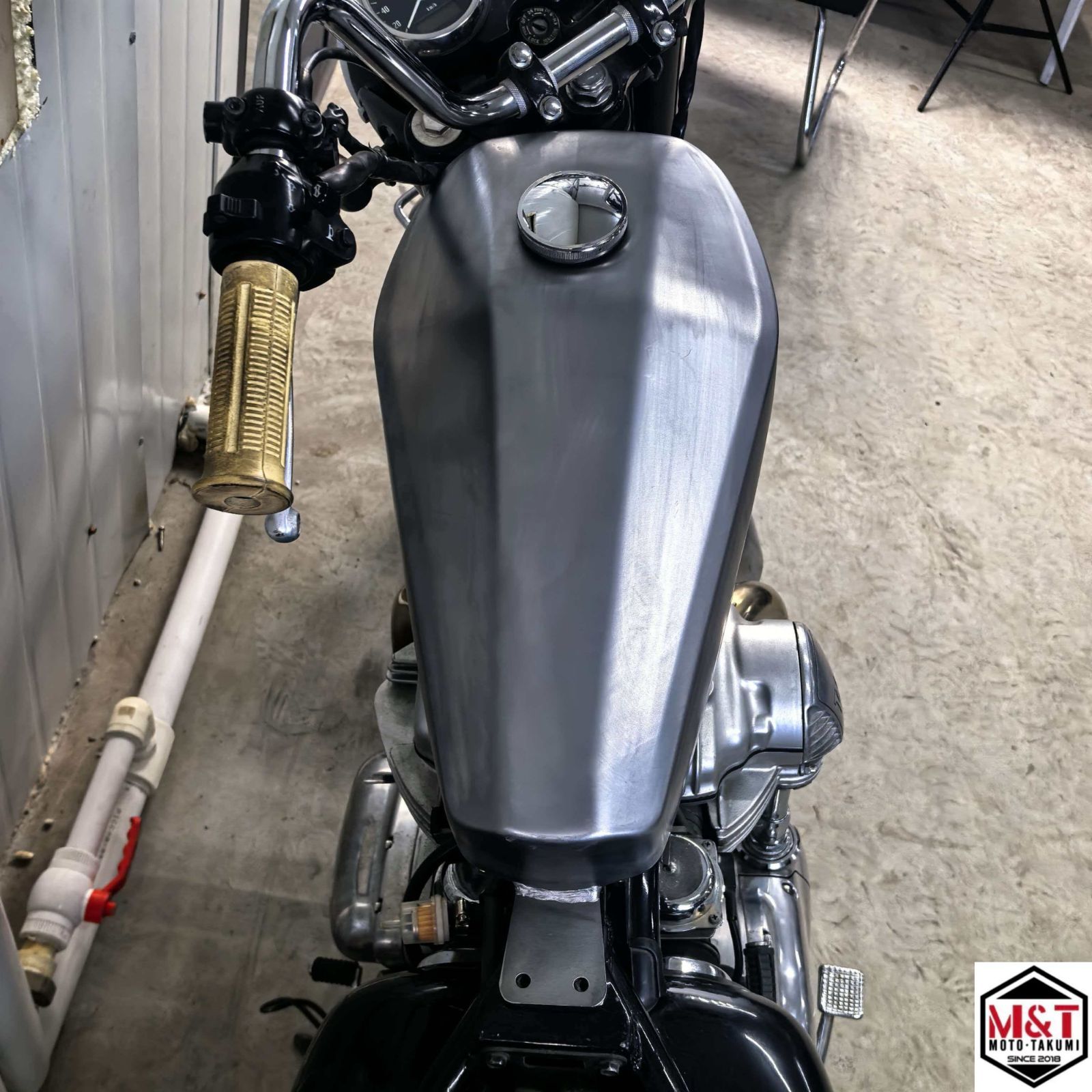 新作 T-248 10L KAWASAKI W650 W400 カワサキ コフィンタンク