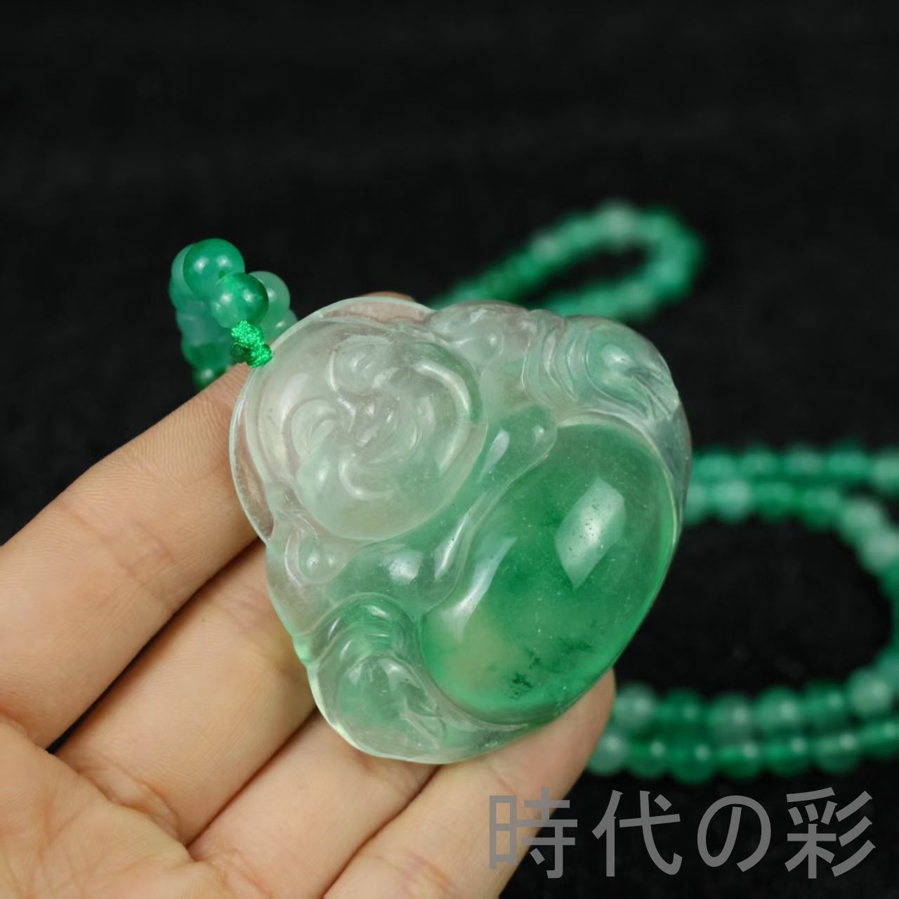 大量!!【彫刻/変形/丸玉】☆天然本翡翠おまとめ401ct☆j 約80.2g