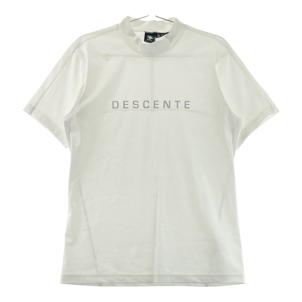 DESCENTE GOLF ゴルフウェア　M デサントゴルフ　モックネックシャツ デサントゴルフ】モックネック天竺半袖シャツ – GQ SHOP
