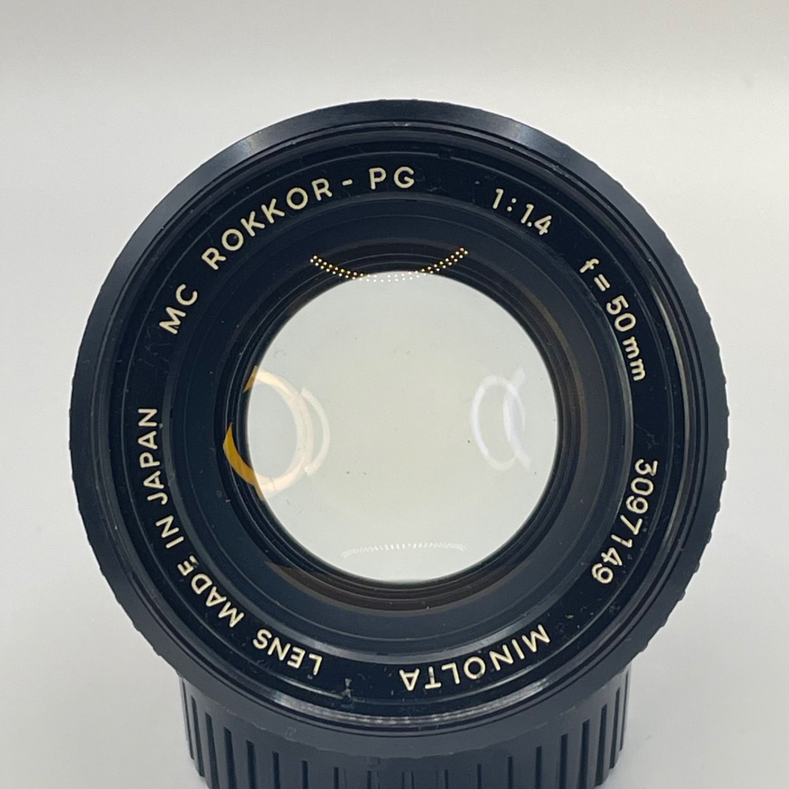 販売 限定 ＊整備済 完動品 ミノルタ MC ROKKOR-PF 50mm f/1.7 銘玉