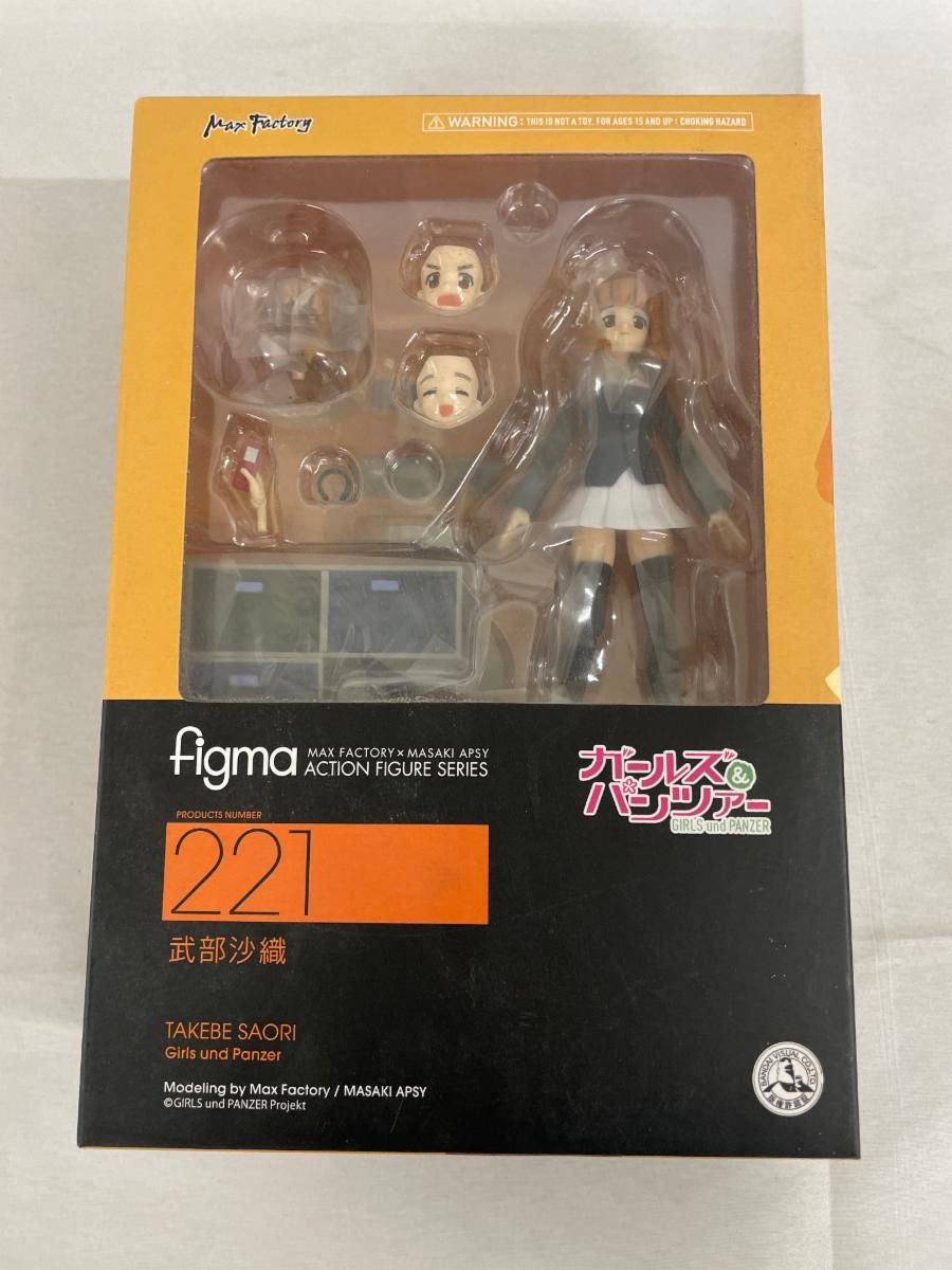 未開封】figma 221 ガールズ＆パンツァー 武部沙織 - メルカリ