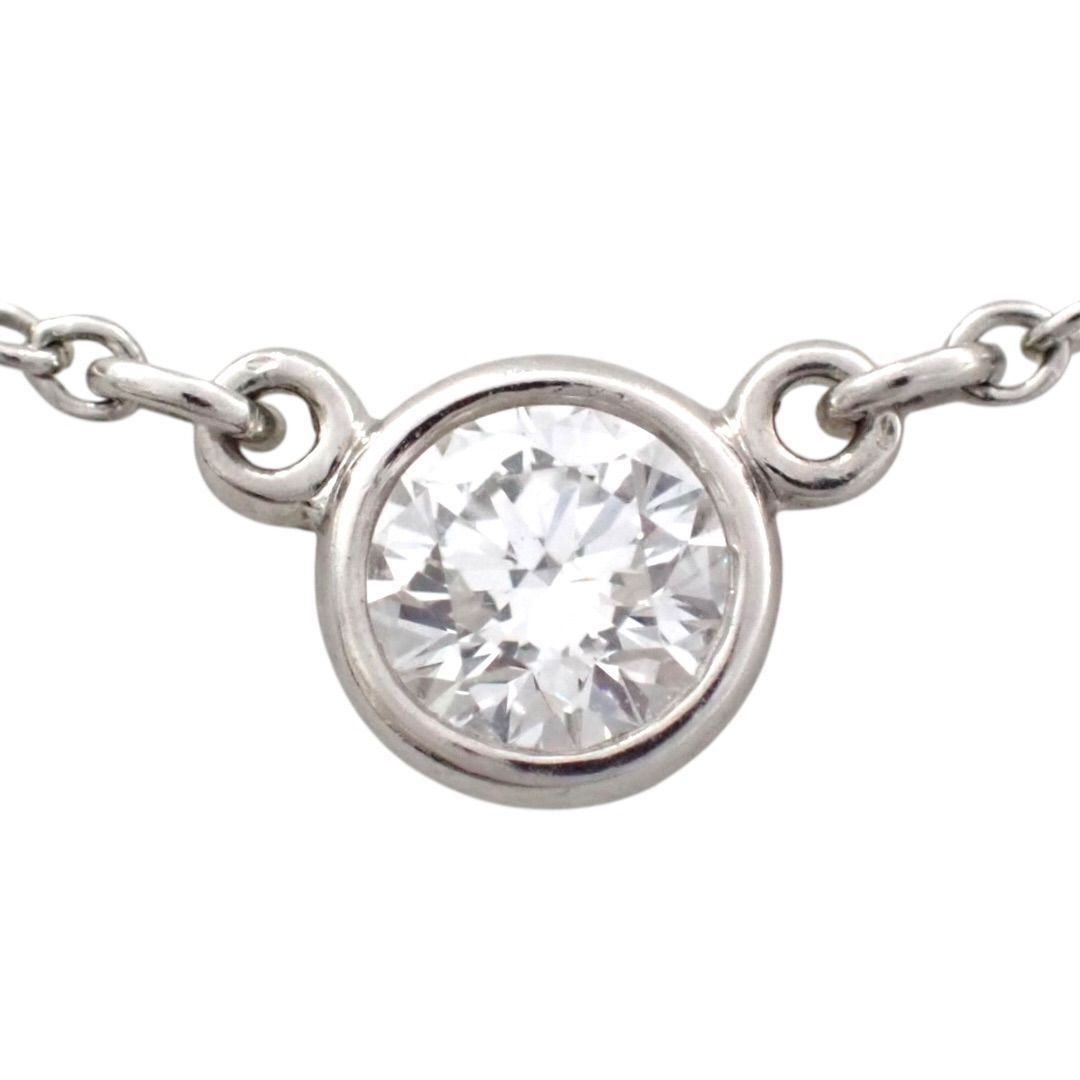 TIFFANY ティファニー 4.5mm バイザヤード ダイヤ ダイヤモンド Pt950 