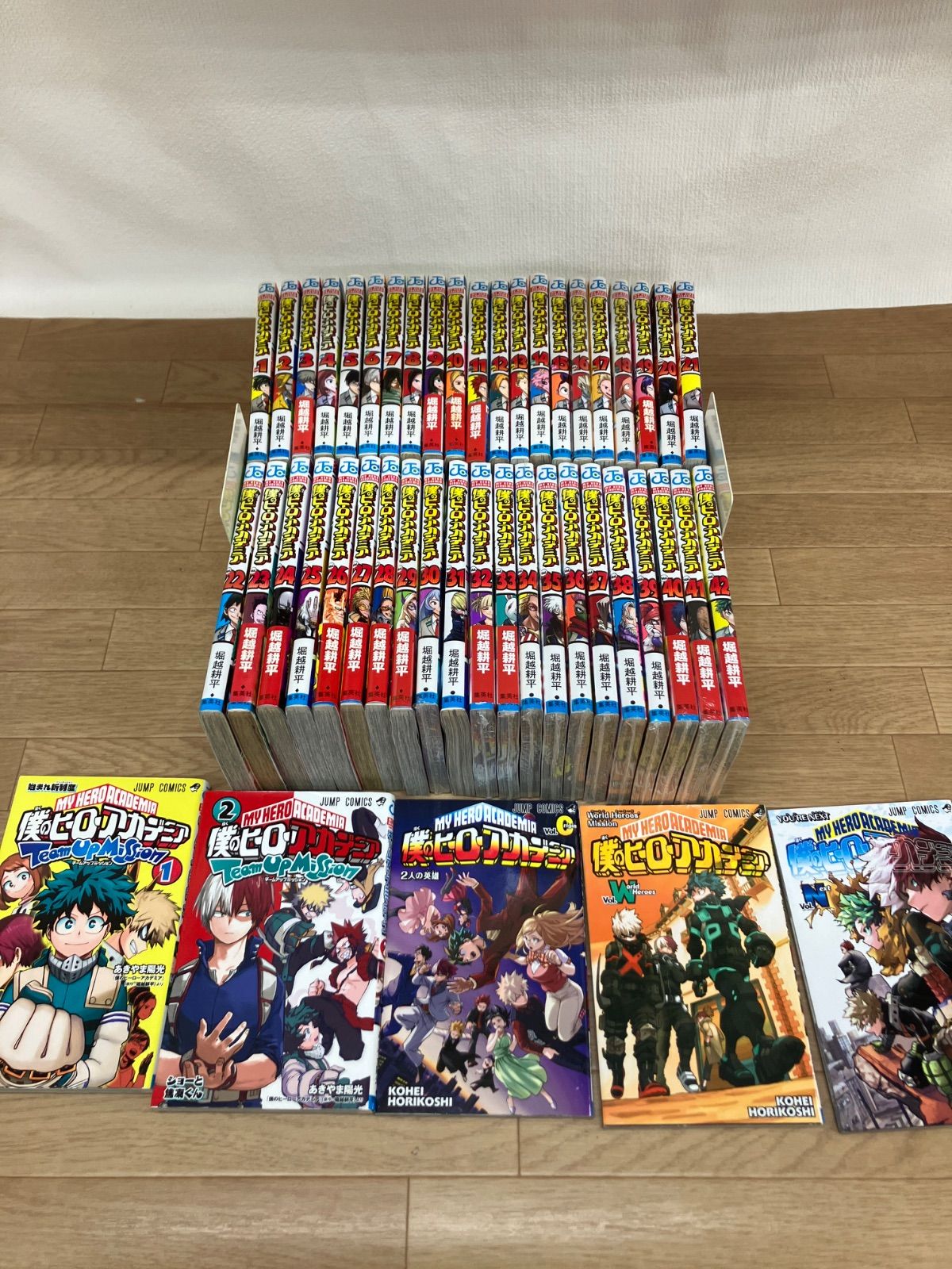 ☆①【未開封11冊】 僕のヒーローアカデミア 1～42巻 コミック全巻