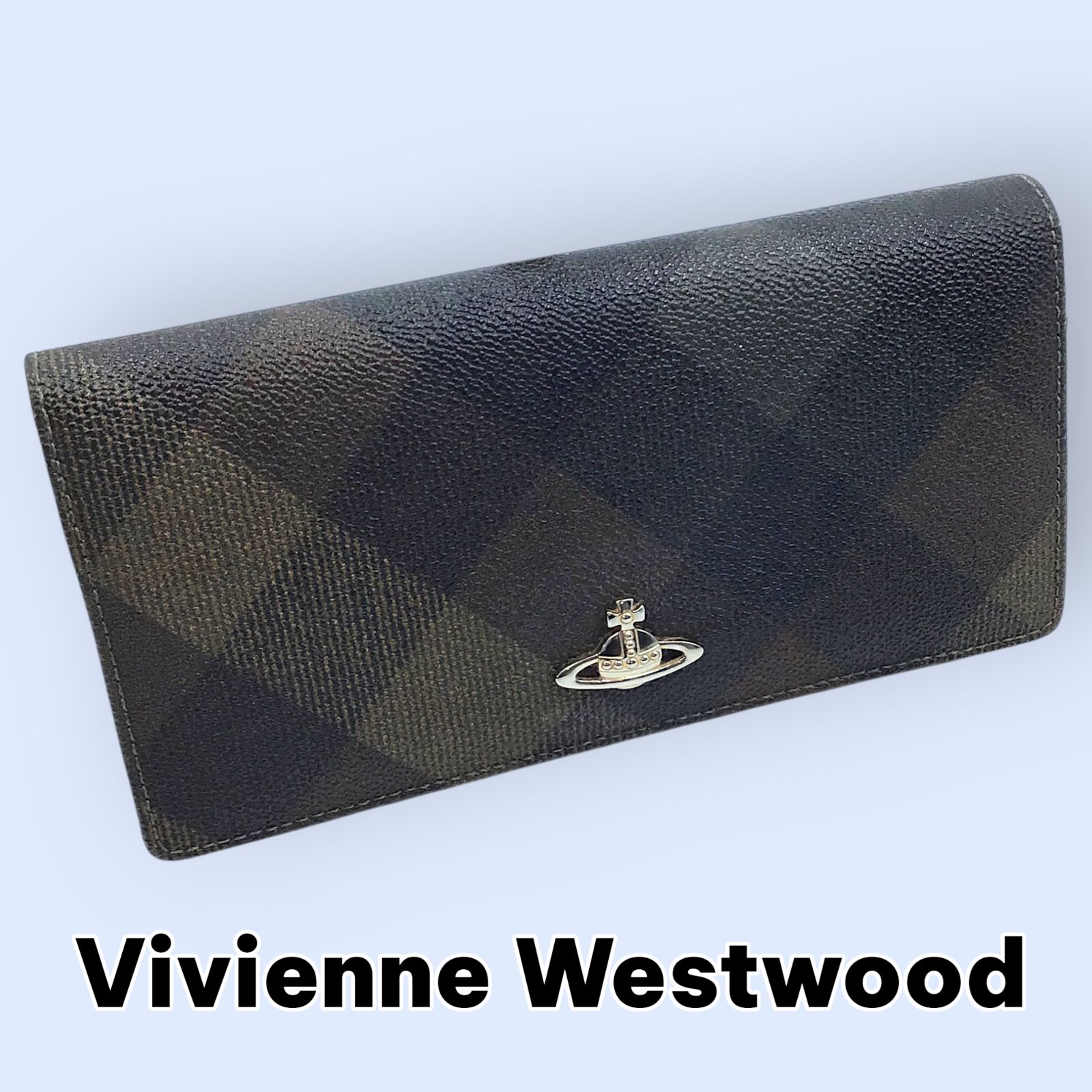 ヴィヴィアンウエストウッド 長財布 ダービーチェック Vivienne 
