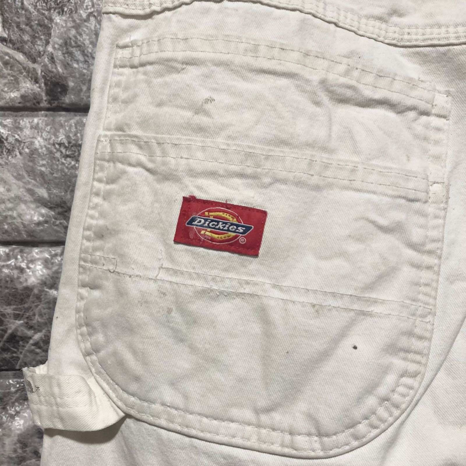 Dickies ホワイト ペインターパンツ ディッキーズ 白ペインター ペンキ