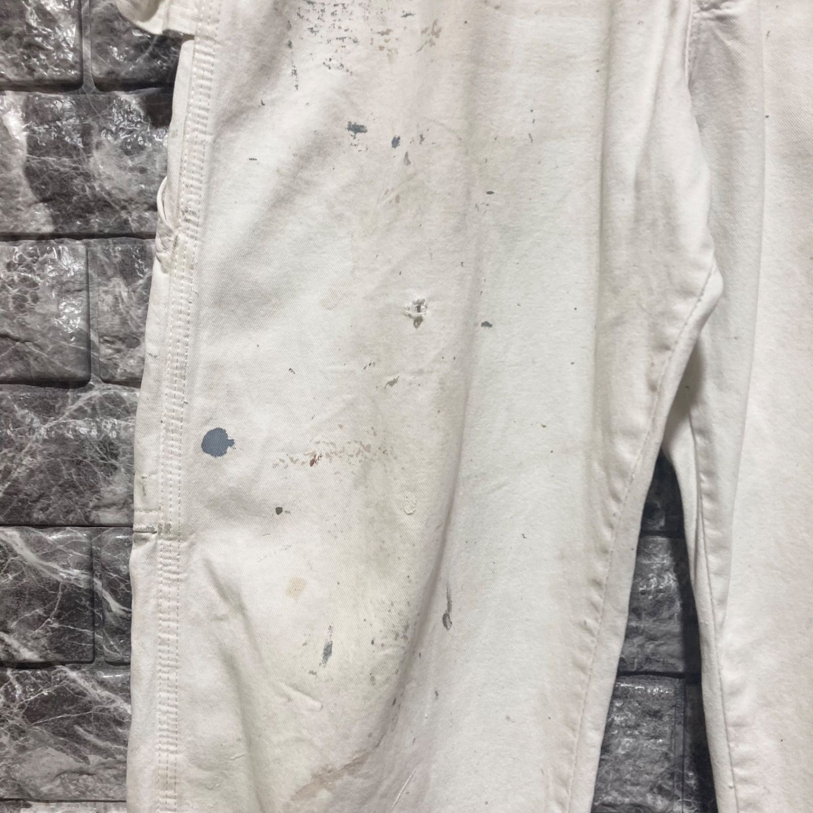 Dickies ホワイト ペインターパンツ ディッキーズ 白ペインター ペンキ