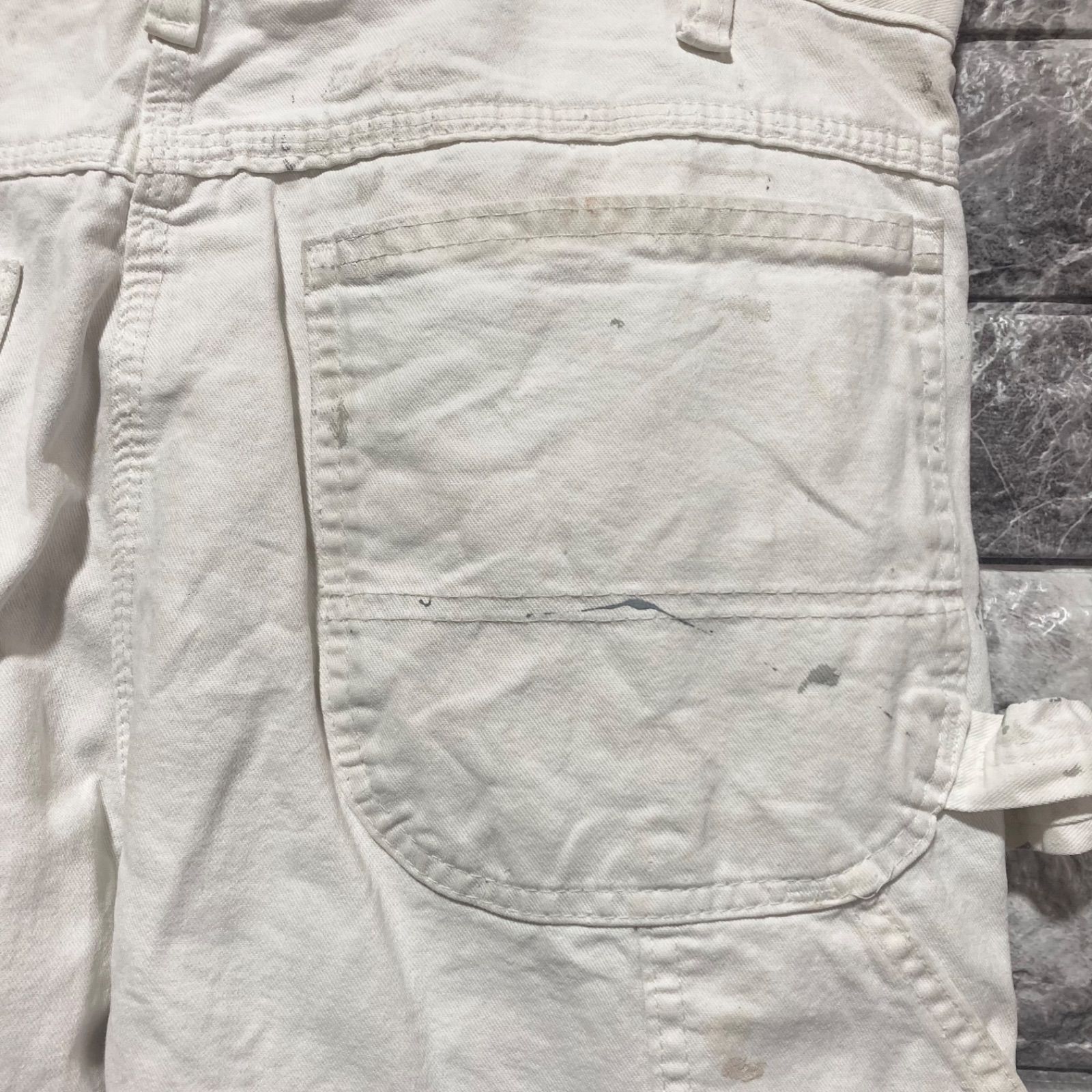 Dickies ホワイト ペインターパンツ ディッキーズ 白ペインター ペンキ