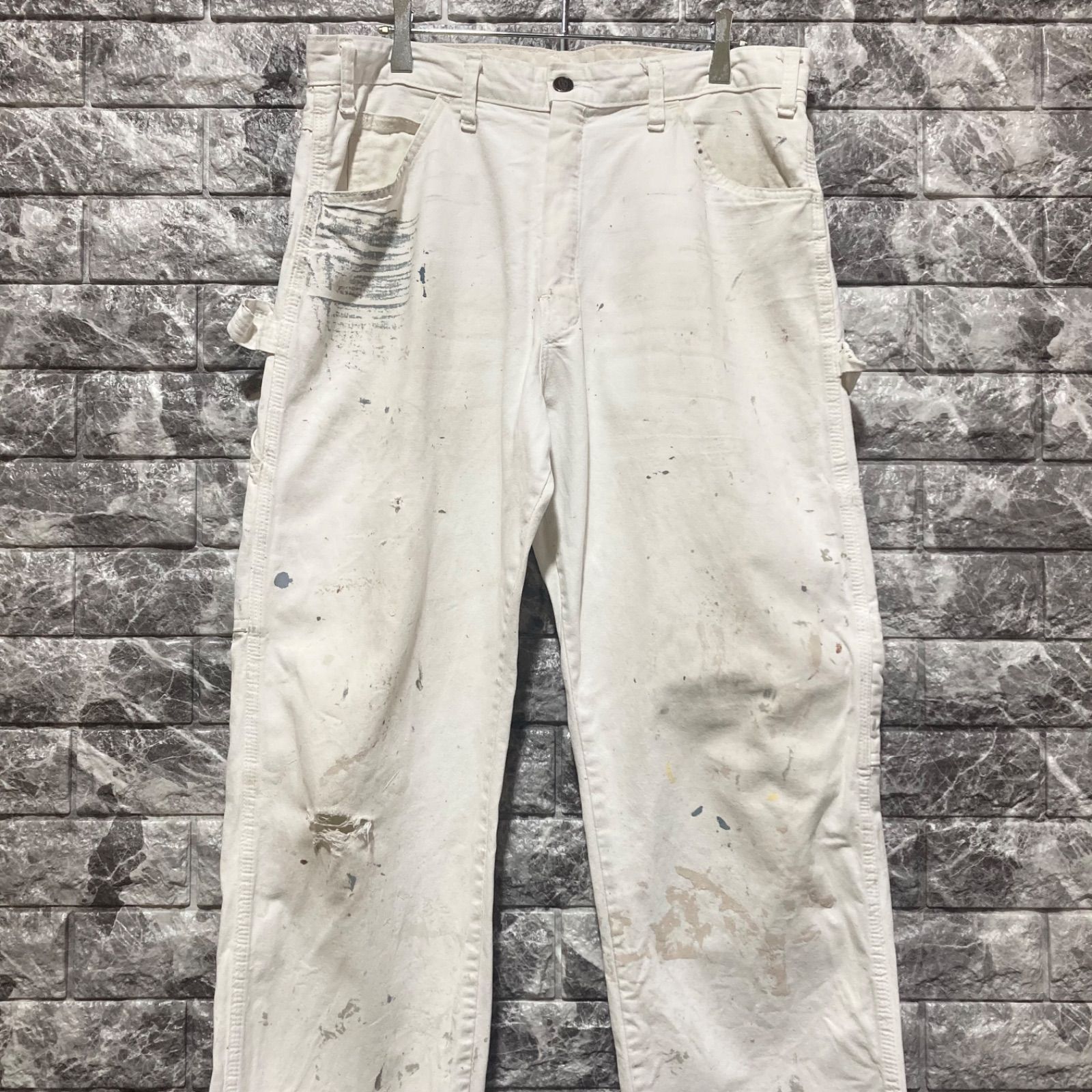 Dickies ホワイト ペインターパンツ ディッキーズ 白ペインター ペンキ