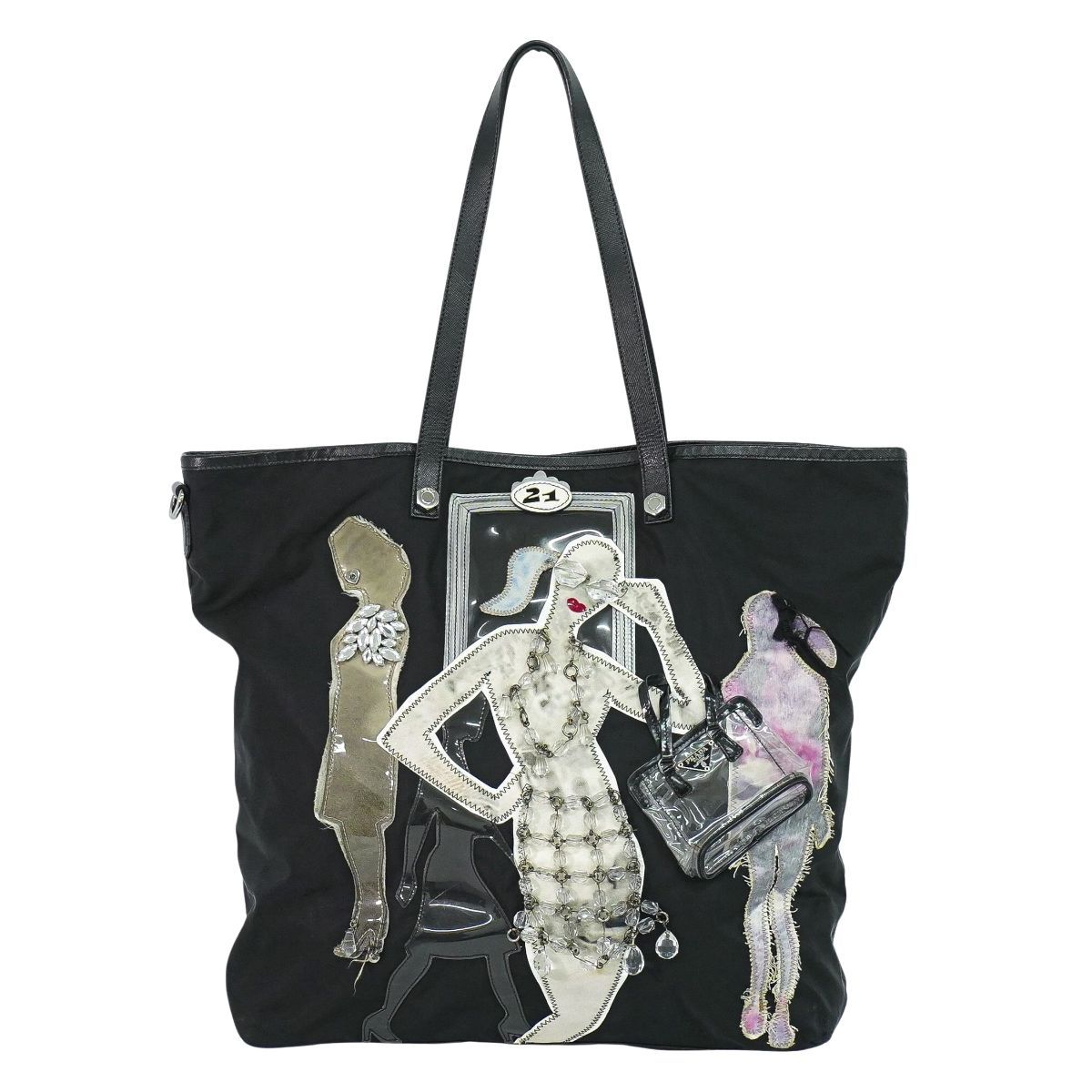 本物 プラダ PRADA ロボットコレクション モデル モチーフ ショルダー 