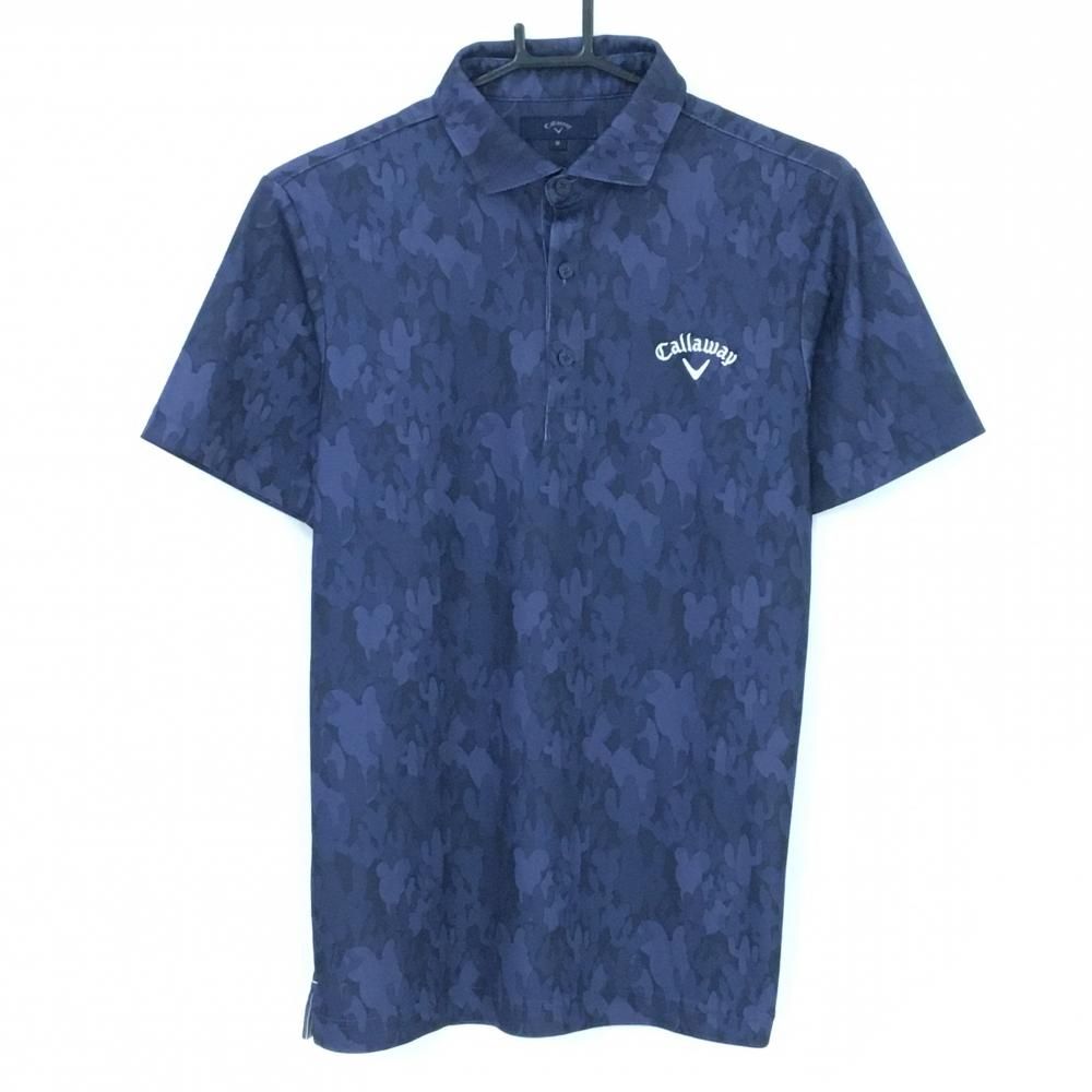 Callaway キャロウェイ ネイビー柄シャツ ポロシャツ dショッピング