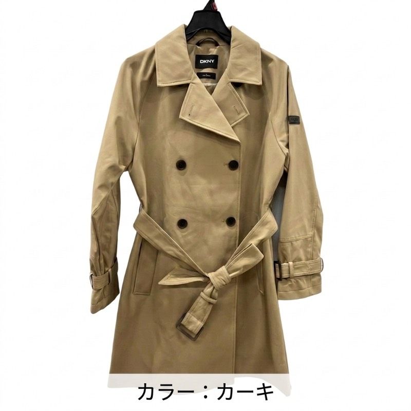 新品/タグ付き】【超特価】DKNY ベーシック トレンチコート 美