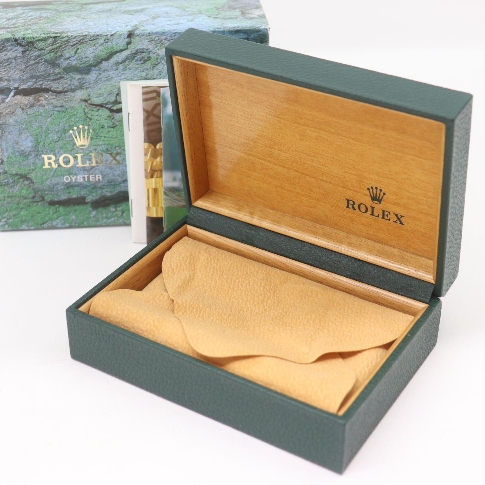 ROLEX ロレックス 空箱 グリーンボックス 外箱 取扱説明書 【公式通販】