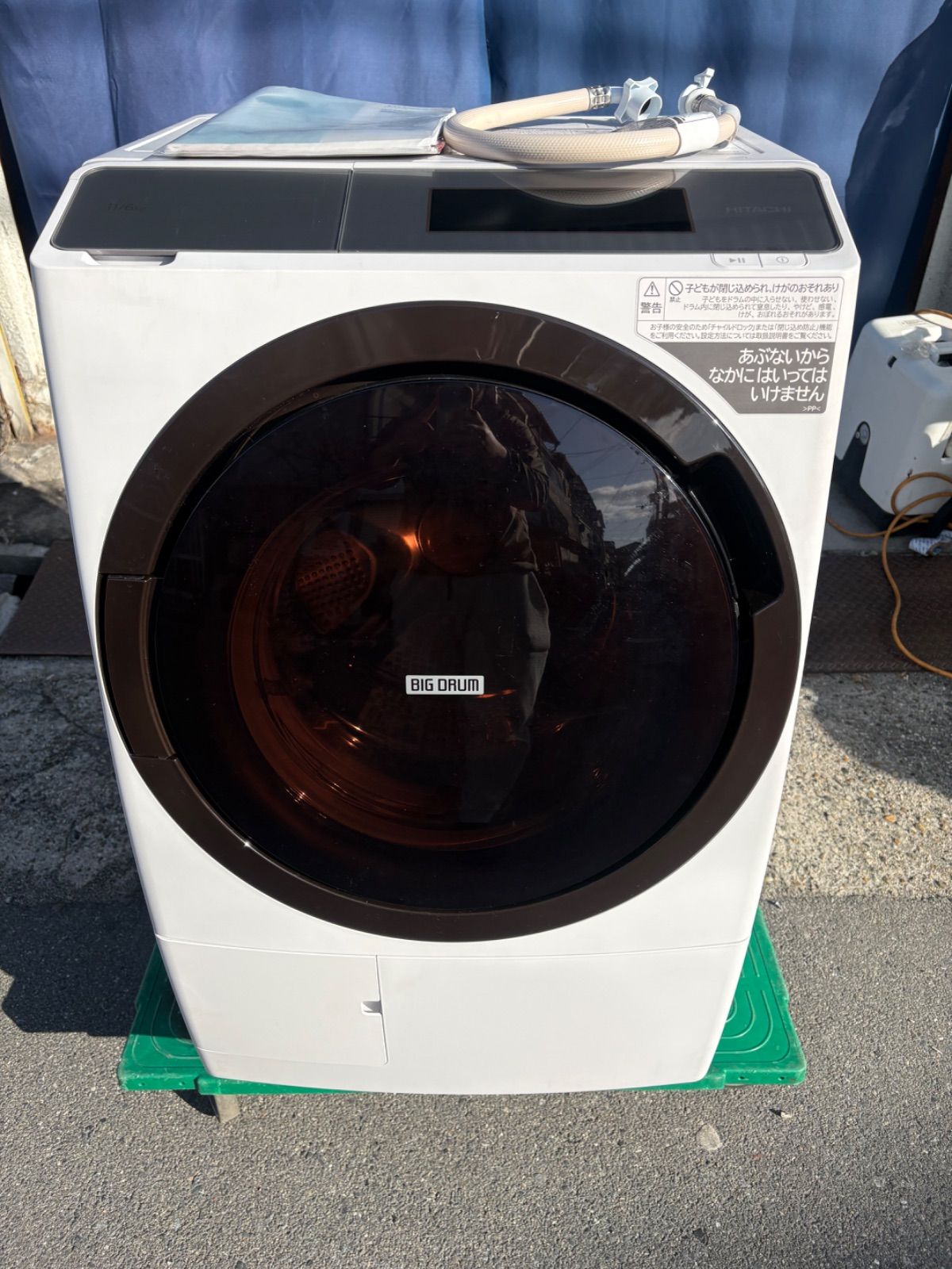 99取付無料！完動品！ヤマダ電機おしゃれインテリアコンパクトドラム式