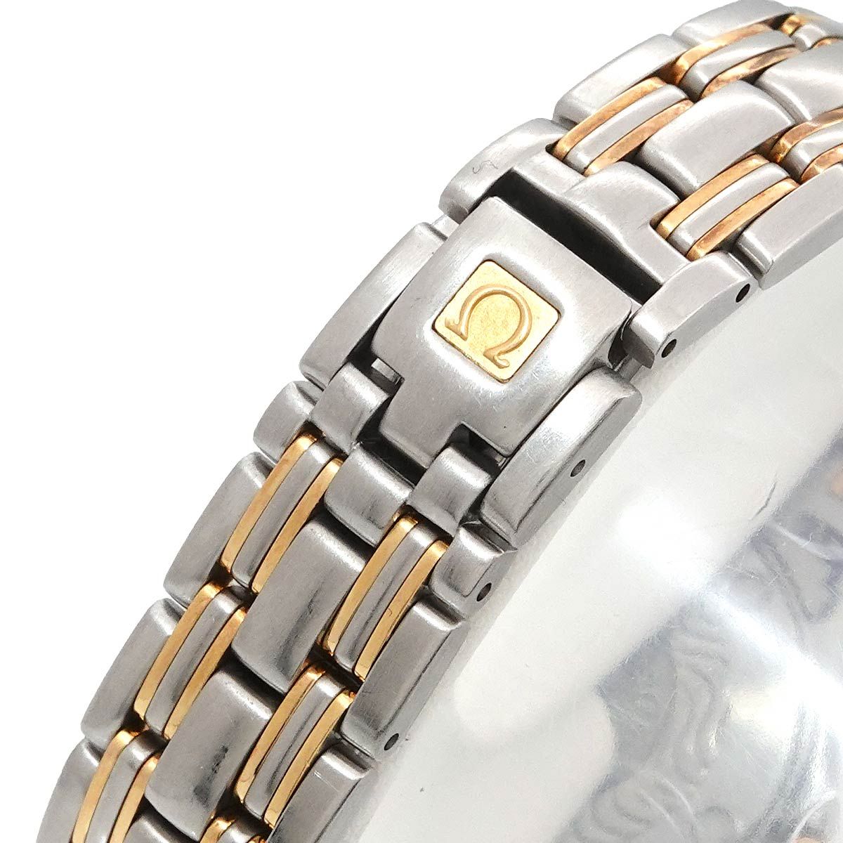 オメガ OMEGA シーマスター 120m コンビ レディース 腕時計 デイト 
