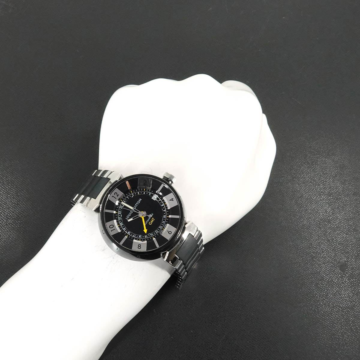 ルイ ヴィトン LOUIS VUITTON タンブール インブラック GMT Q113K