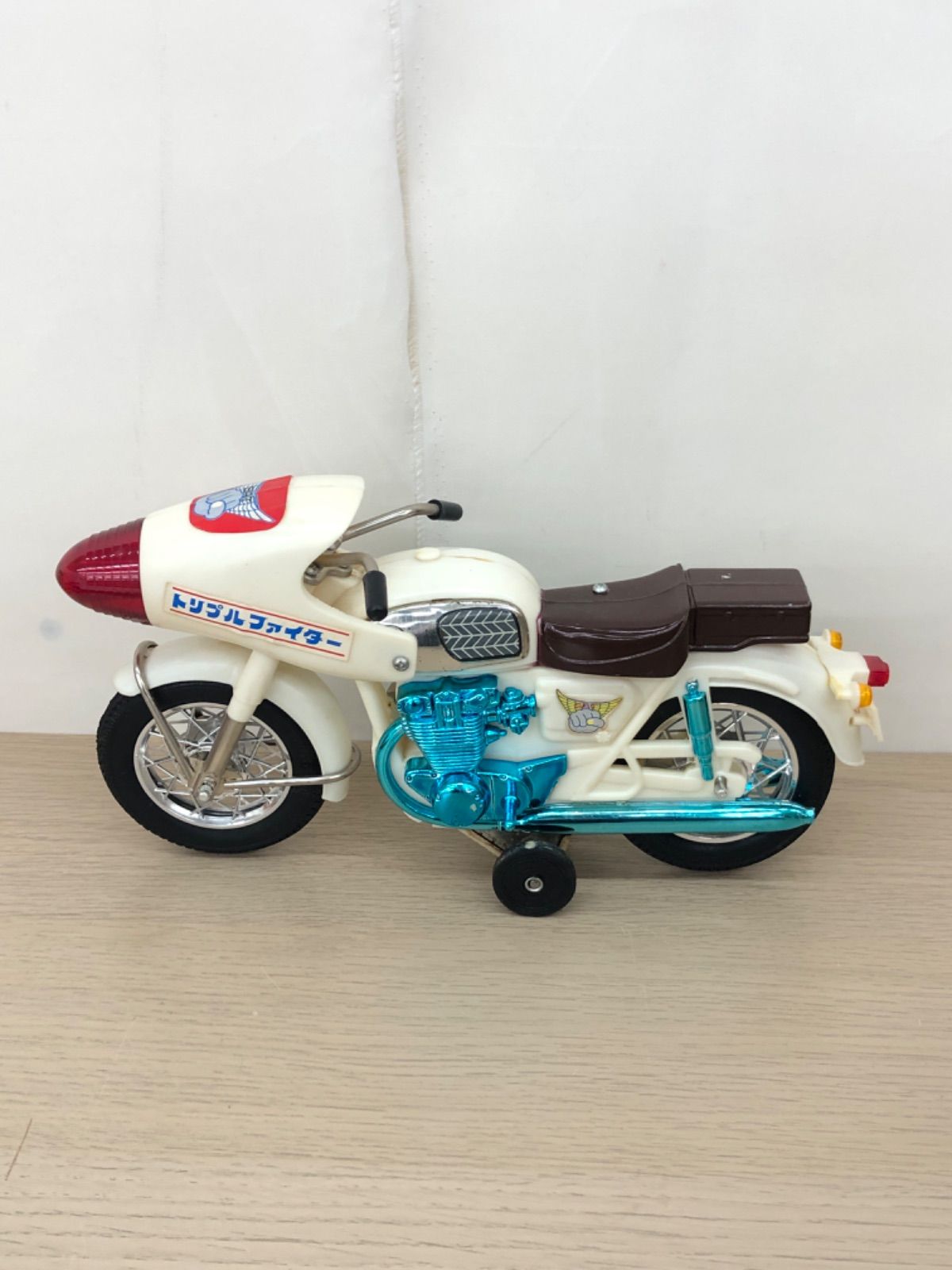 中古品］ブルマァク トリプルファイター オートバイ 当時物 レトロ玩具