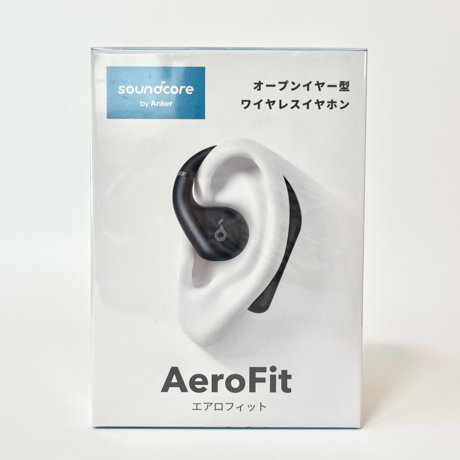 オーディオ機器 Anker soundcore AeroFit Black A3872N11 アンカー