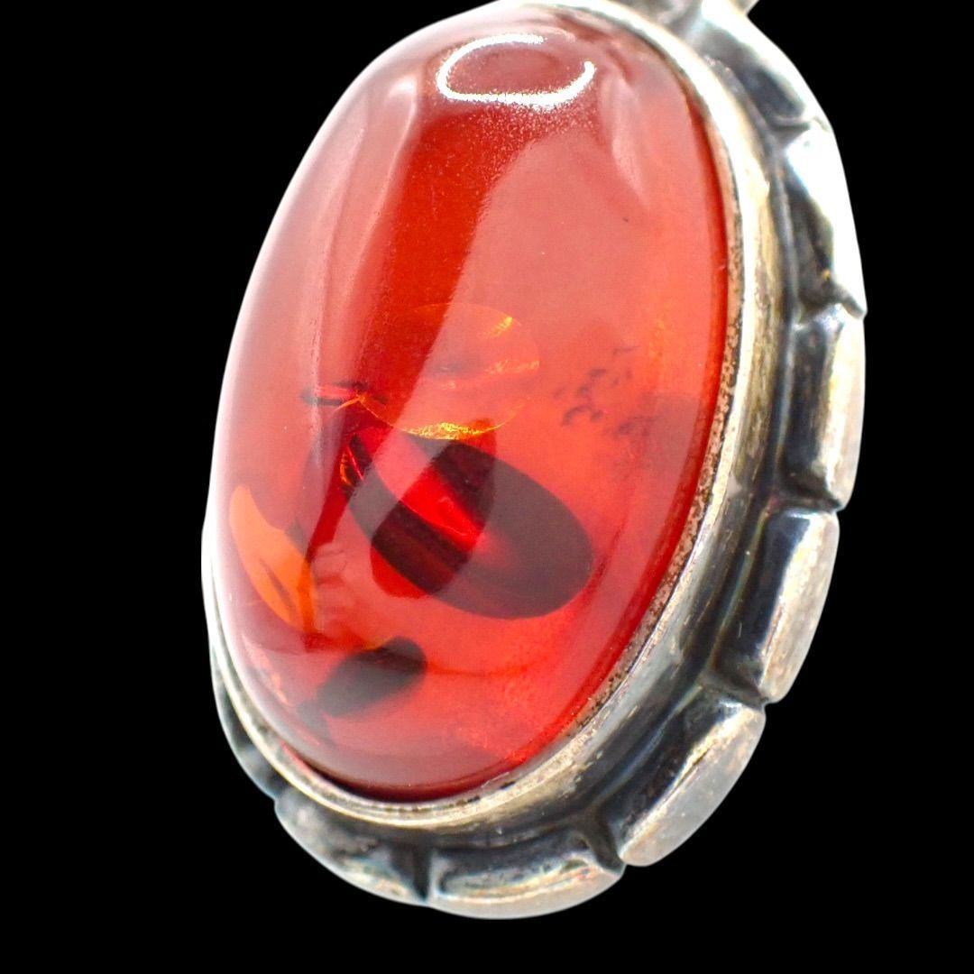 箱 Georg Jensen ジョージジェンセン 琥珀 アンバー 2001 イヤー