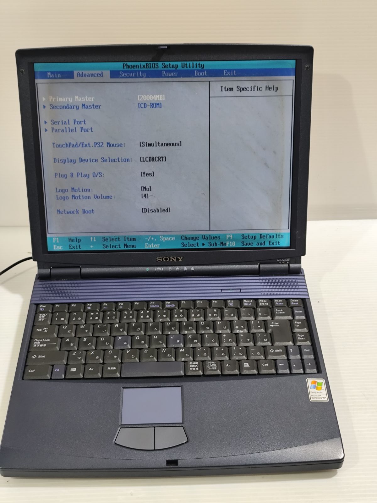 9231 中古ジャンク品 SONY-PCG-61611N AMD/2GB/biosできます/訳あり 