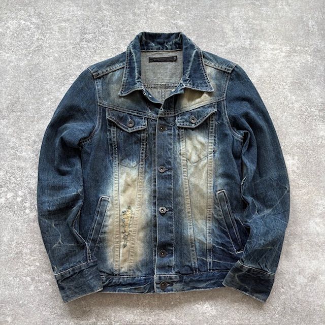 fuga デニム archive Archive FUGA デニム ジャケットY2K 00s archive denim 44 00's
