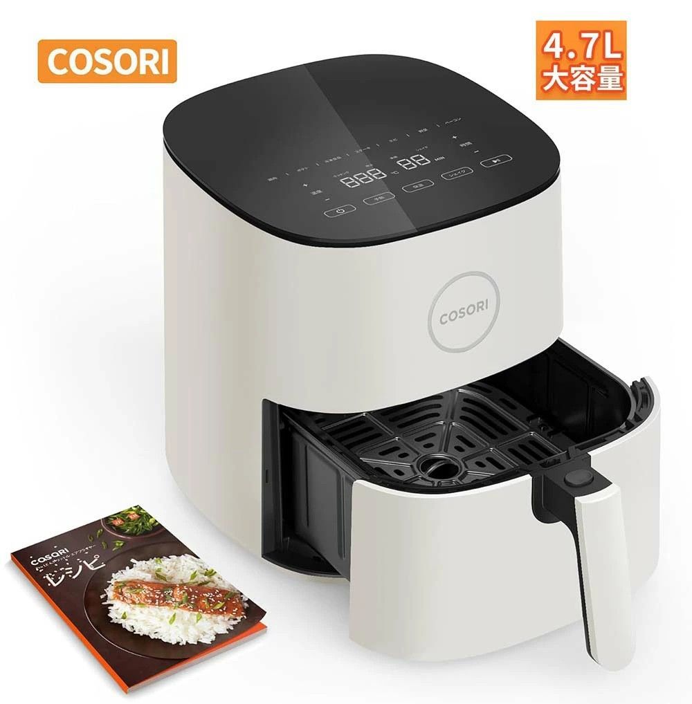 COSORI ノンフライヤー 4.7L CAF-L501-KJPR COSORI ノンフライヤー 4.7