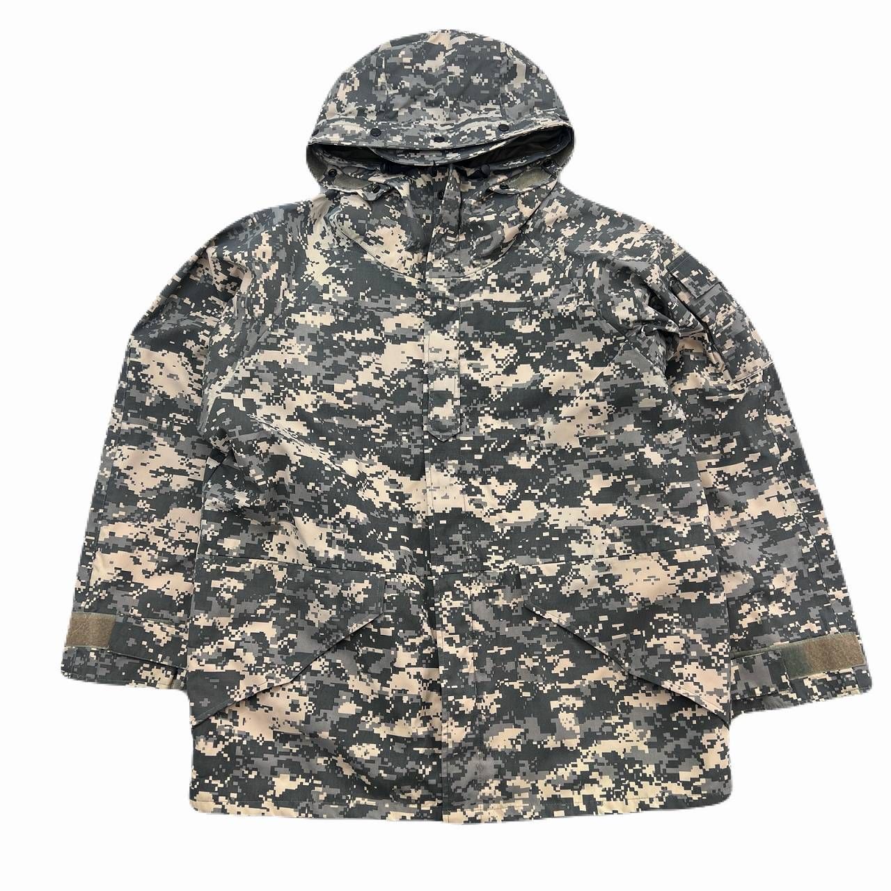 米軍 パーカー メンズ Sサイズ デジカモ グレー ベージュ ECWCS GEN1 コールドウェザー ミリタリー エクワックス 米軍実物 8415-01-226-1315 米軍 パーカー メンズ Sサイズ デジカモ グレー ベージュ ECWCS GEN1
