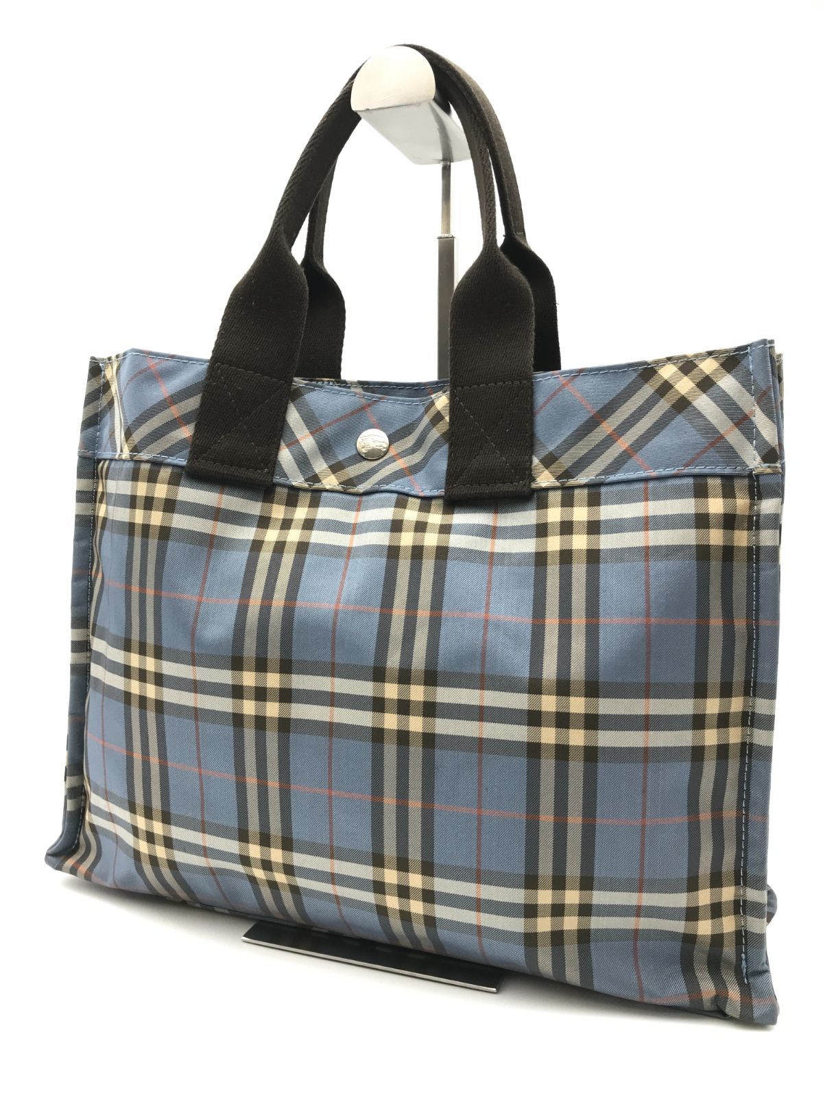 BURBERRY BLUE LABEL バーバリー ブルーレーベル トートバッグ ノバ 