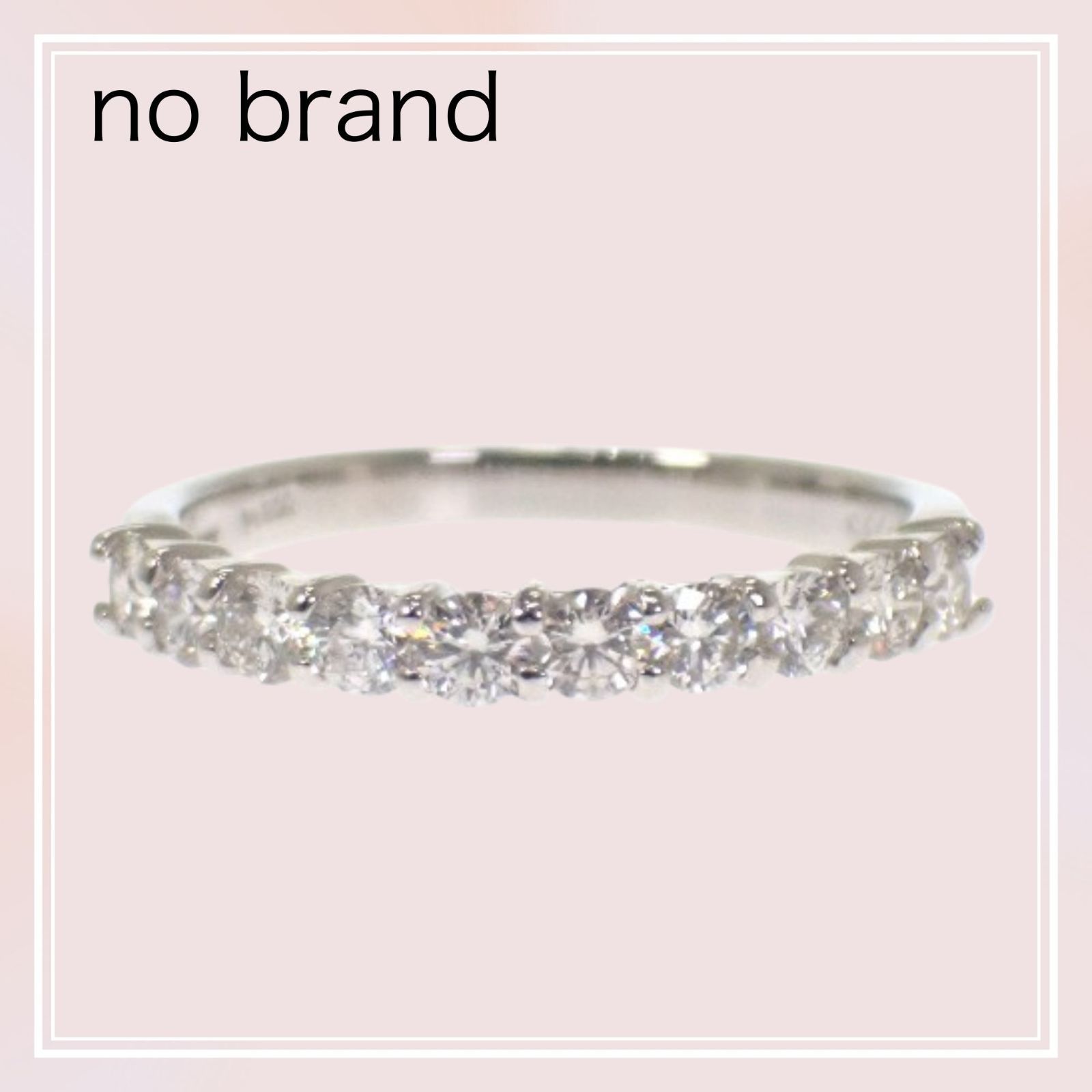 no brand】ノーブランド no brand デザインジュエリー ハーフ 