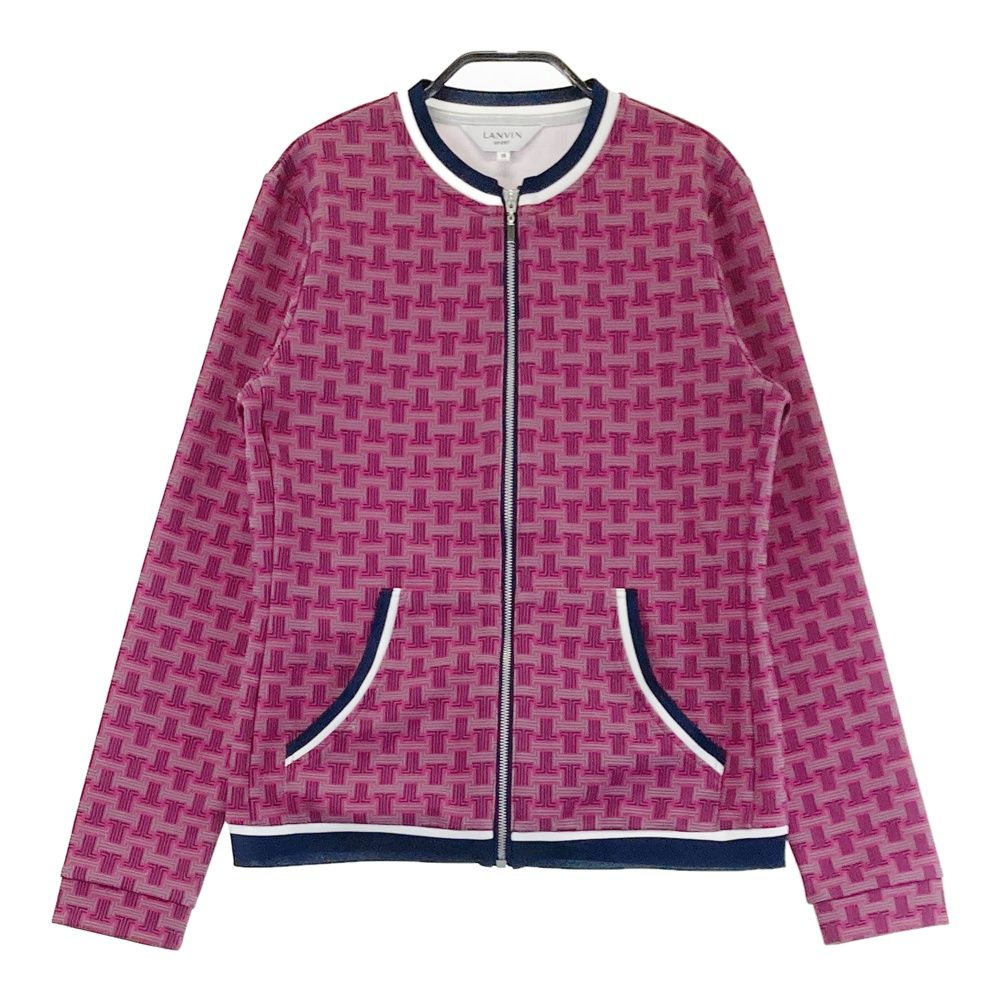 人気 サイズ：38 LANVIN SPORT ランバン スポール ジップジャケット 総 