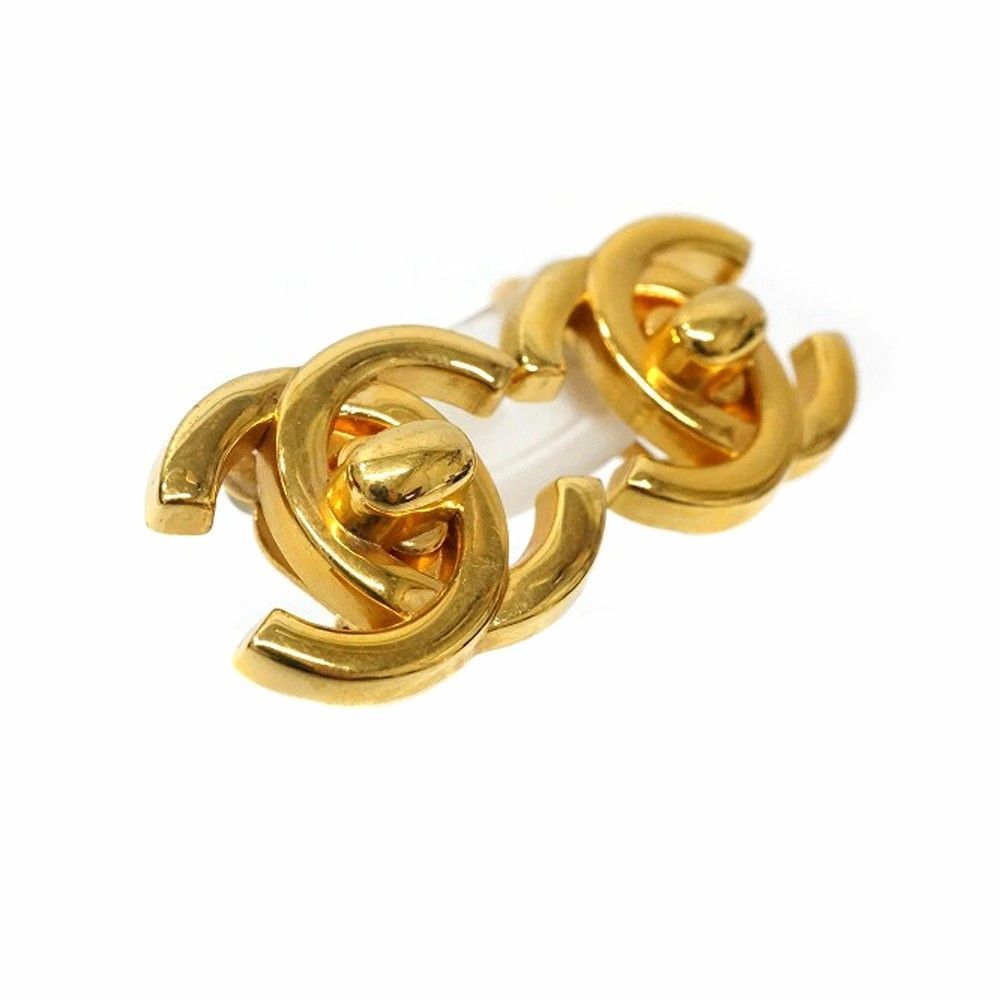 シャネルCHANELターンロックイヤリング片耳95A シャネル CHANEL