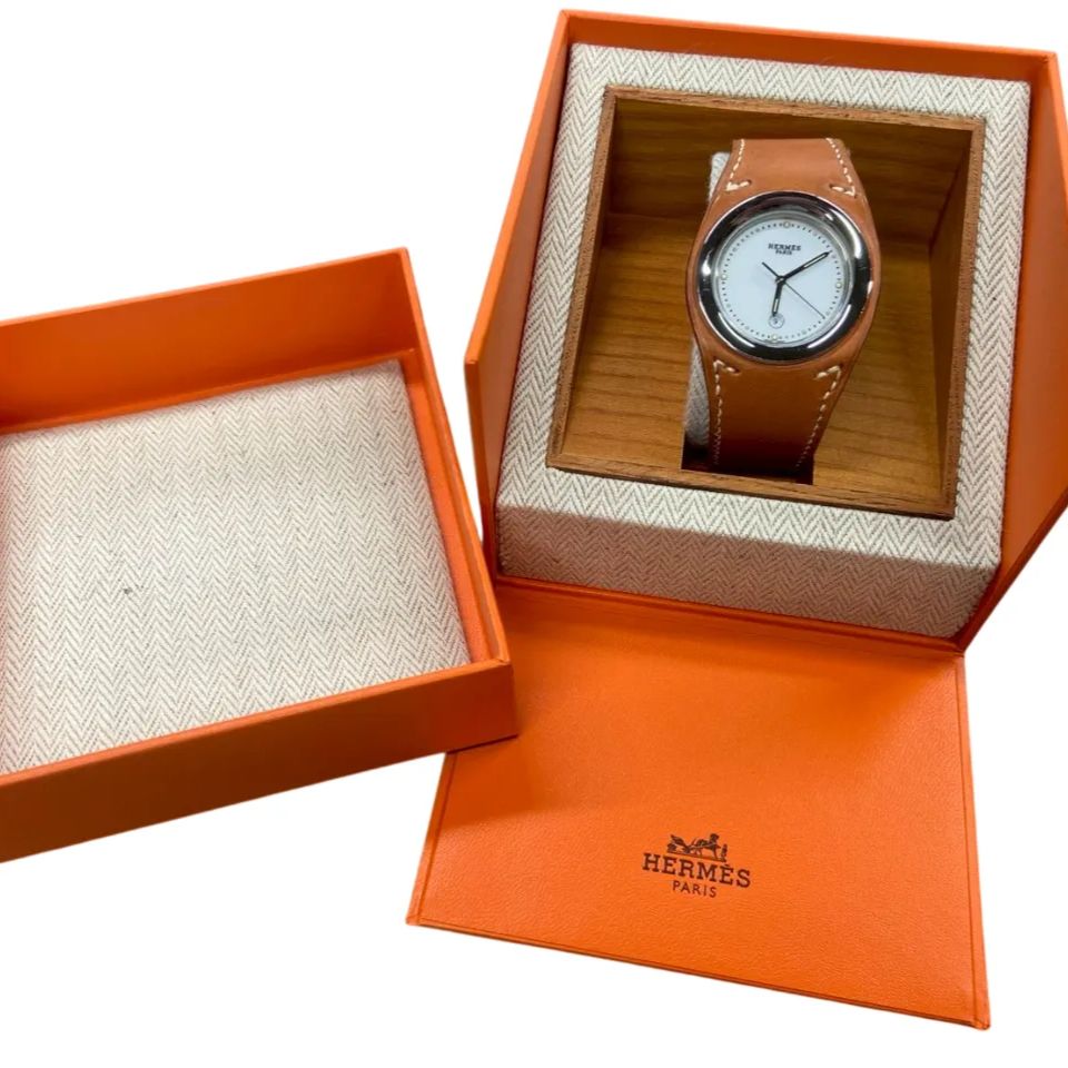 エルメス HERMES HA1.710 アーネ デイト クォーツ メンズ - メルカリ