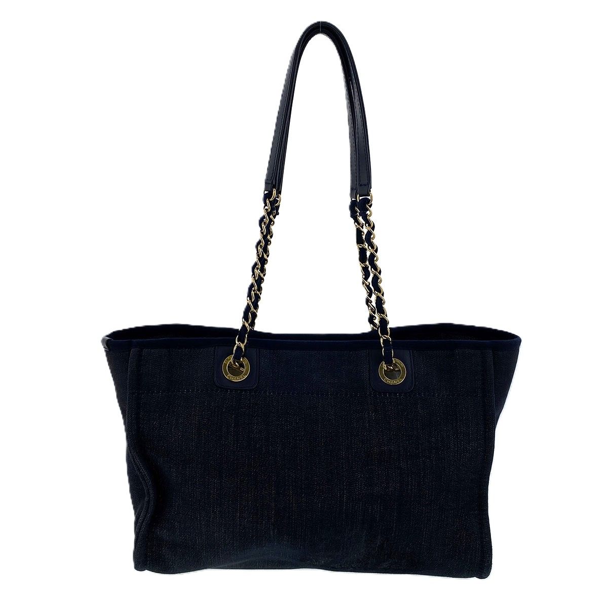 CHANEL シャネル ココマーク ドーヴィルMM トートバッグ A67001