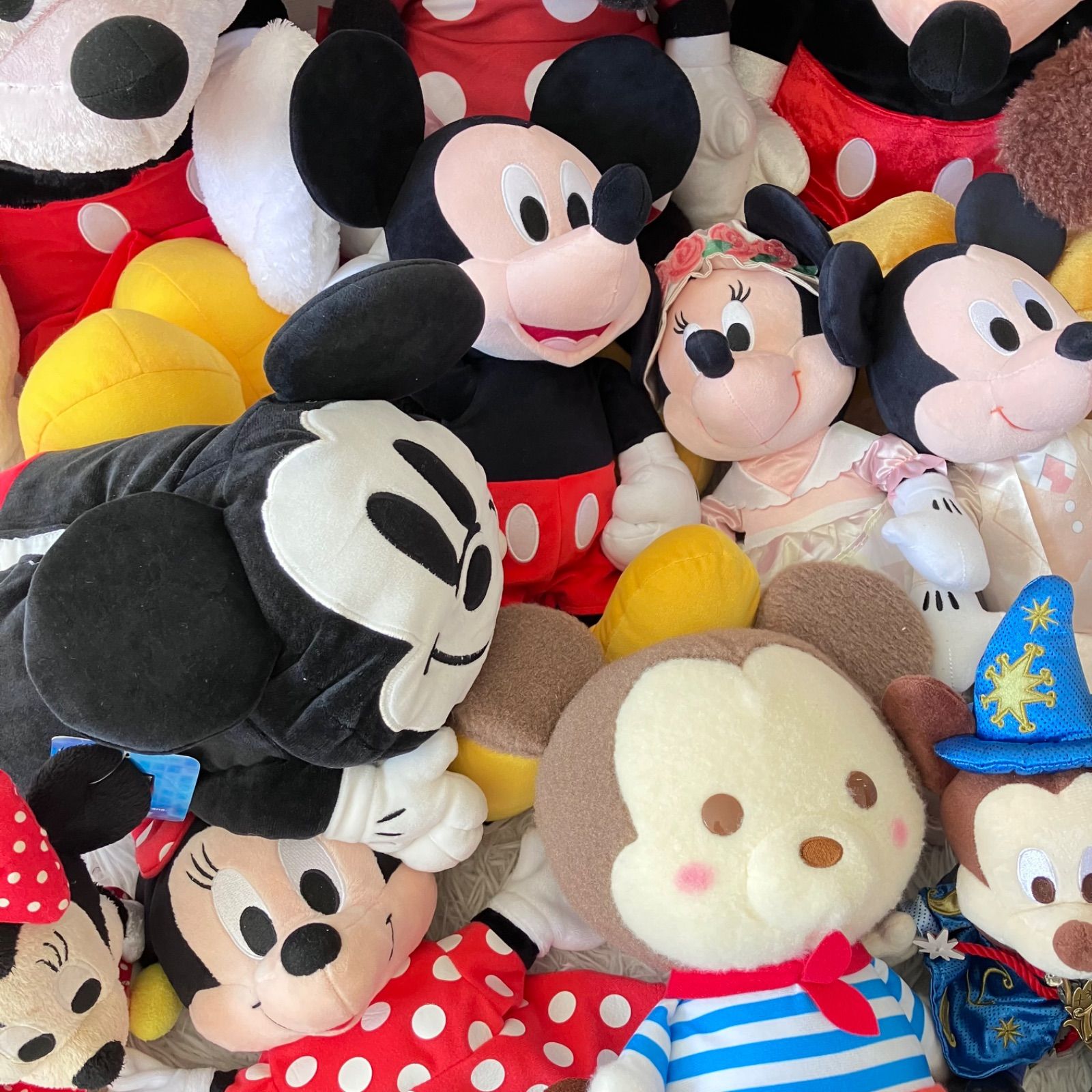ディズニー ミッキー ぬいぐるみ まとめ売り Disney ディズニー