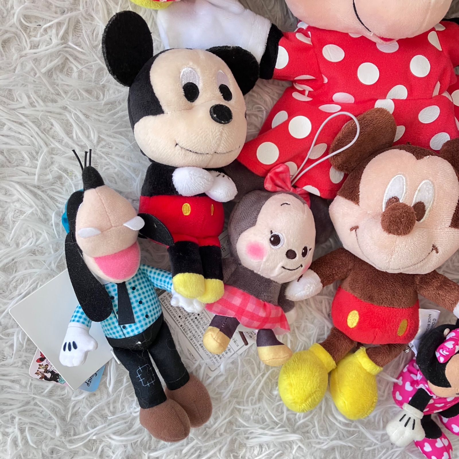 Disney ディズニー ミッキー ミニー ぬいぐるみ 22点セット 大量まとめ 