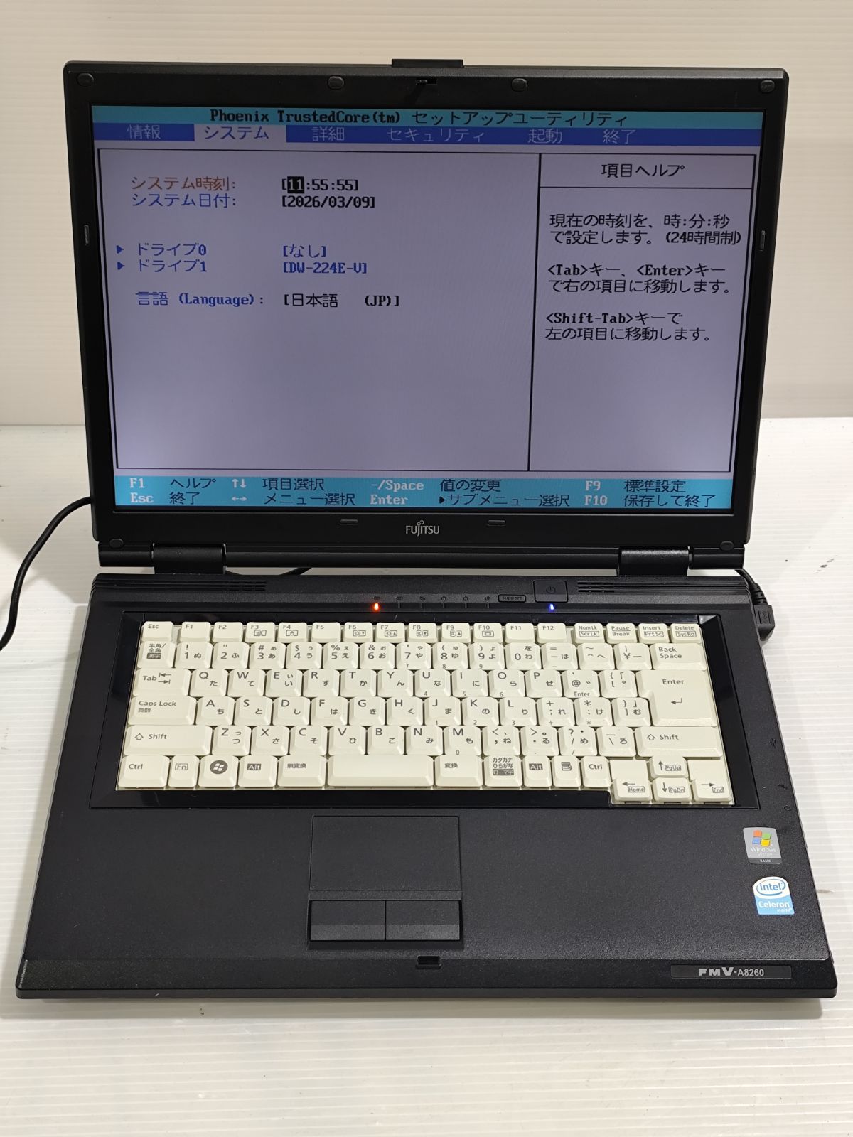 FUJITSU FMV LIFEBOOK A8260 ジャンク Celeron - メルカリ