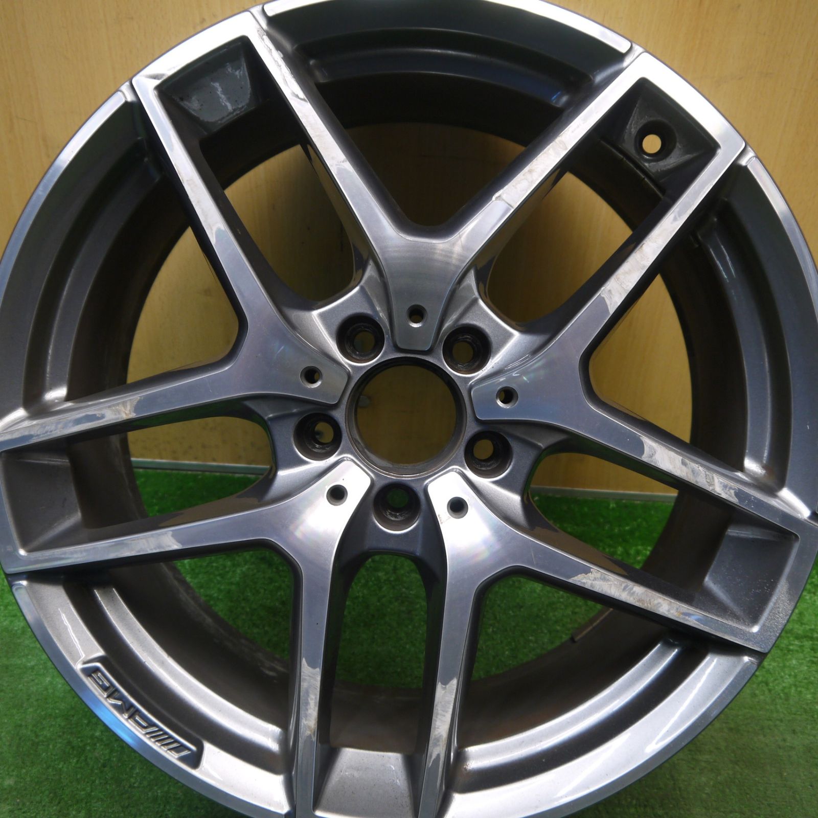 ベンツ 純正 GLC ホイール 8j×19+38 PCD112 5穴 235/55R19 スタッドレス 4