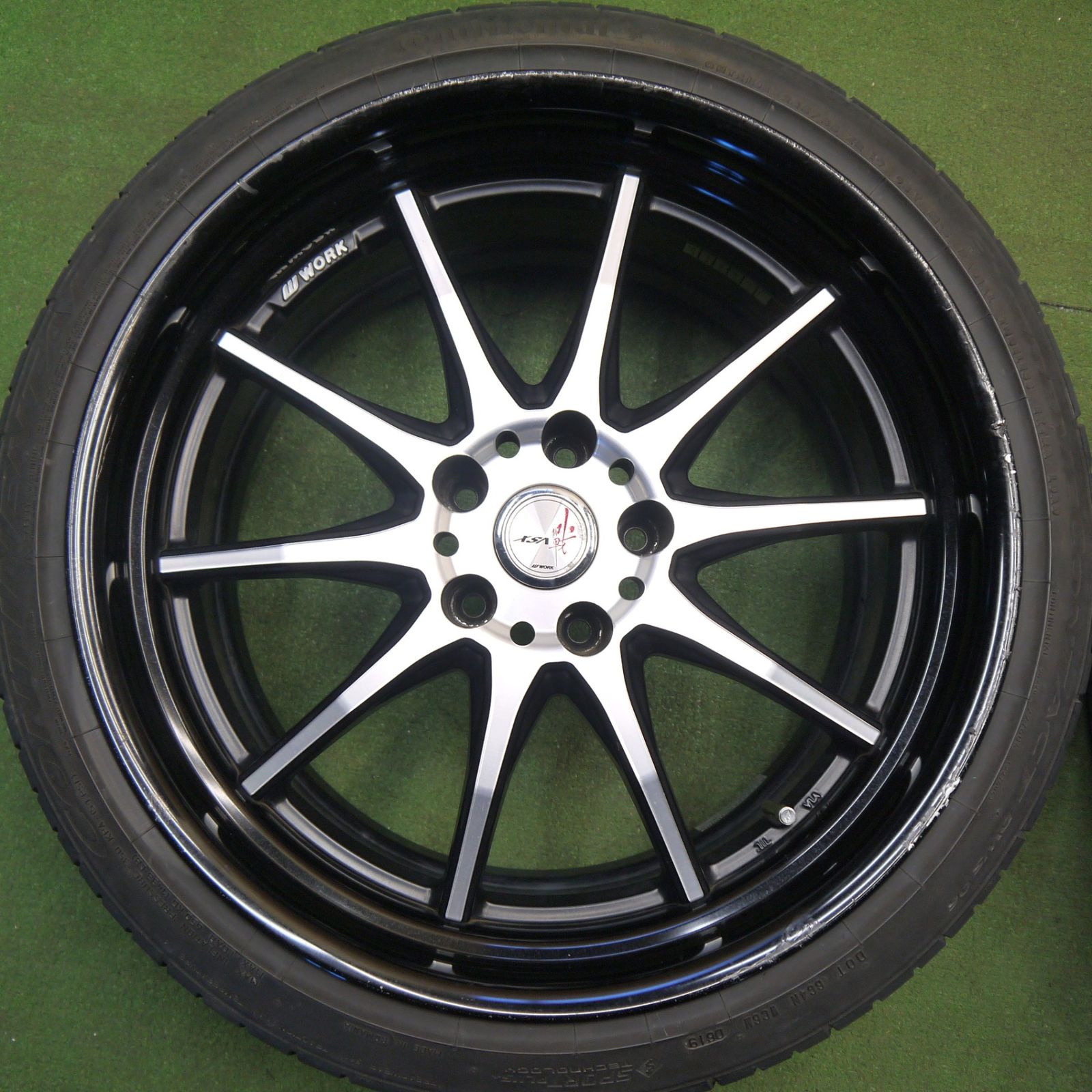 4本価格！22年☆WORK XSA 戦 XS3-SR 245/35R19 245/40R19 