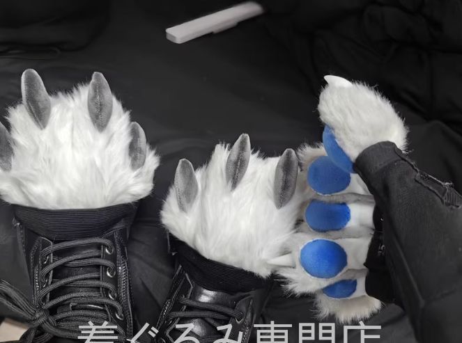 狼 マスク 着ぐるみ ヘッド 全頭 ヘッド ケモノ ファースーツ