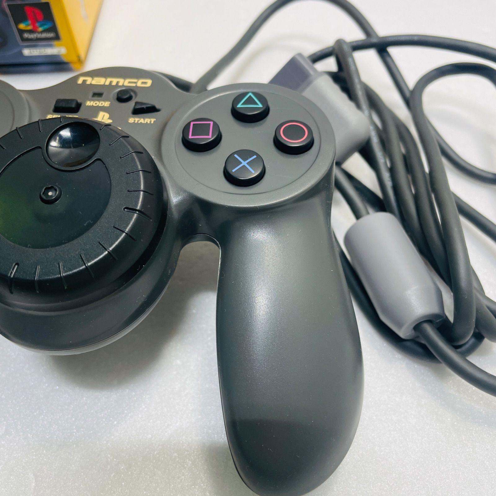 ジャンク品・ソフト1枚無】R4 RIDGE RACER TYPE 4 + JOGCON 