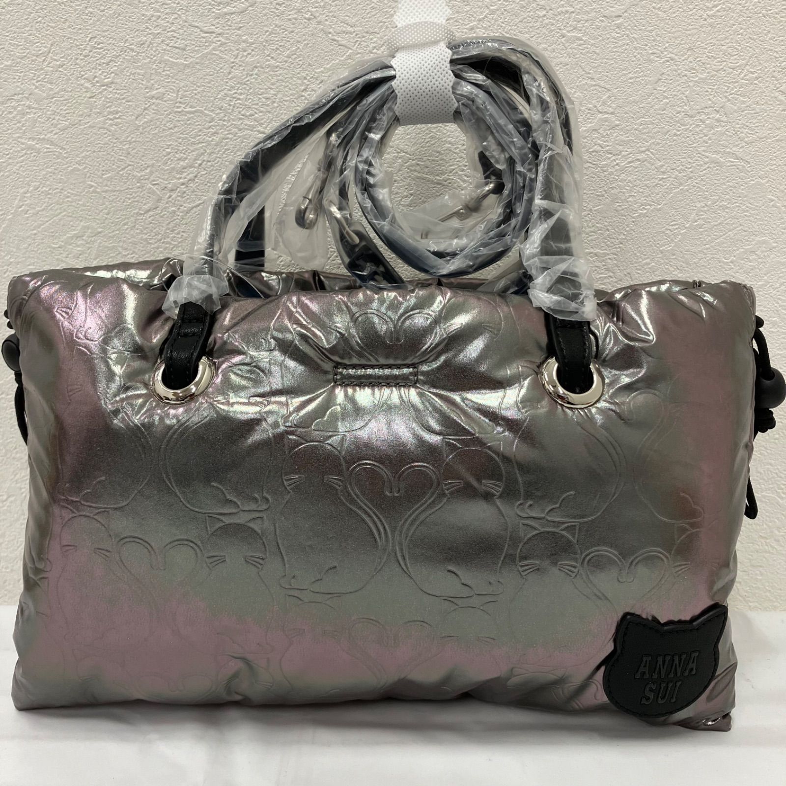 484 ANNA SUI アナスイ タグ付き ダウニー TITI シルバー ショルダー 