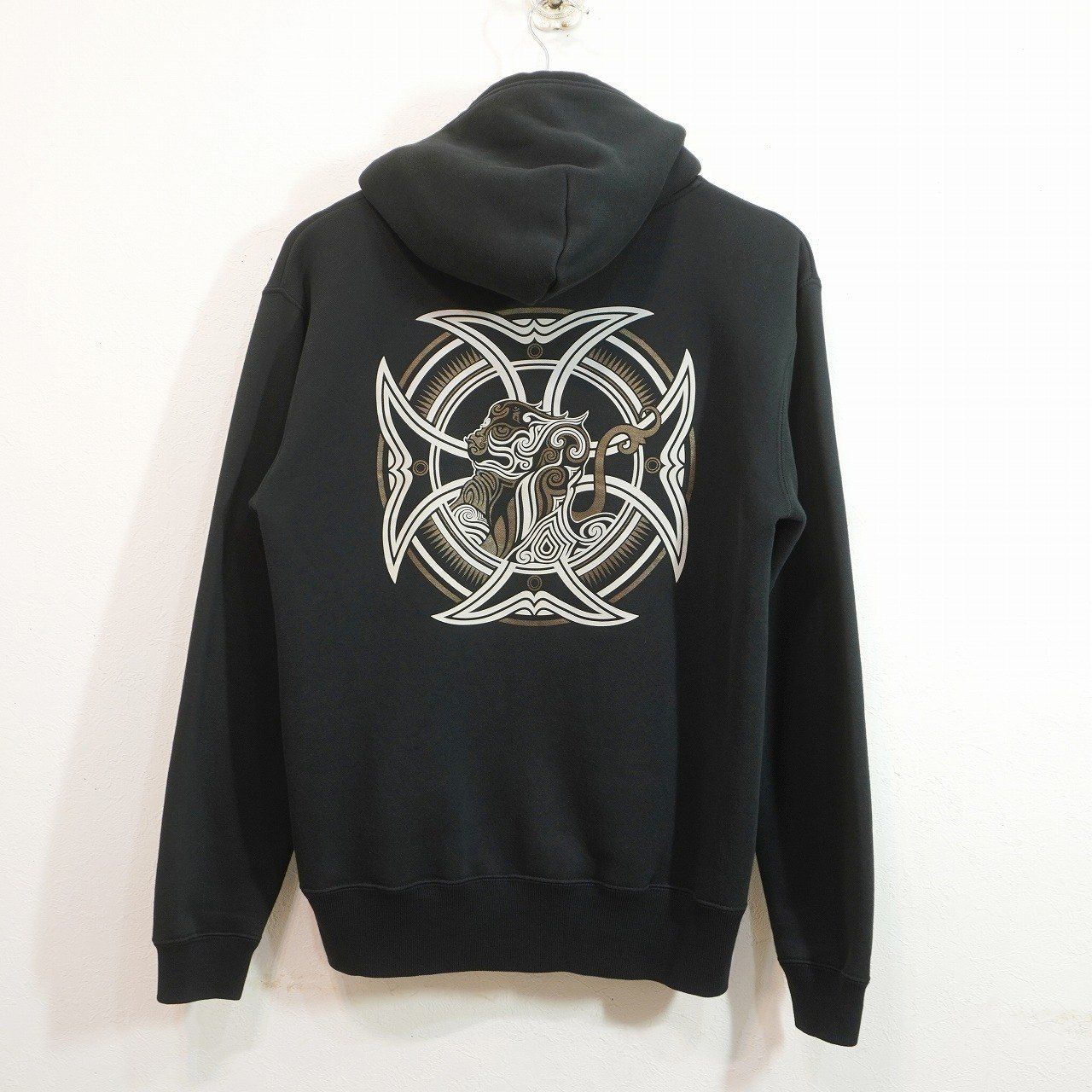 PEACEMAKER (M) トライバル ピースメーカー ジップアップパーカー 黒 
