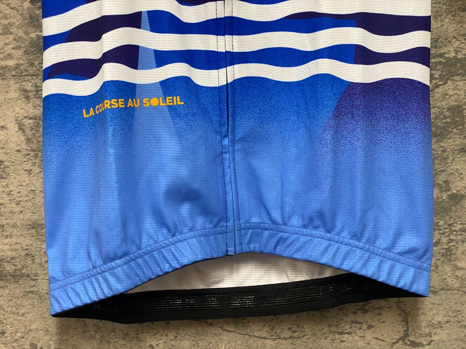 JY865 サンティーニ Santini 半袖 サイクルジャージ 青 ネイビー S