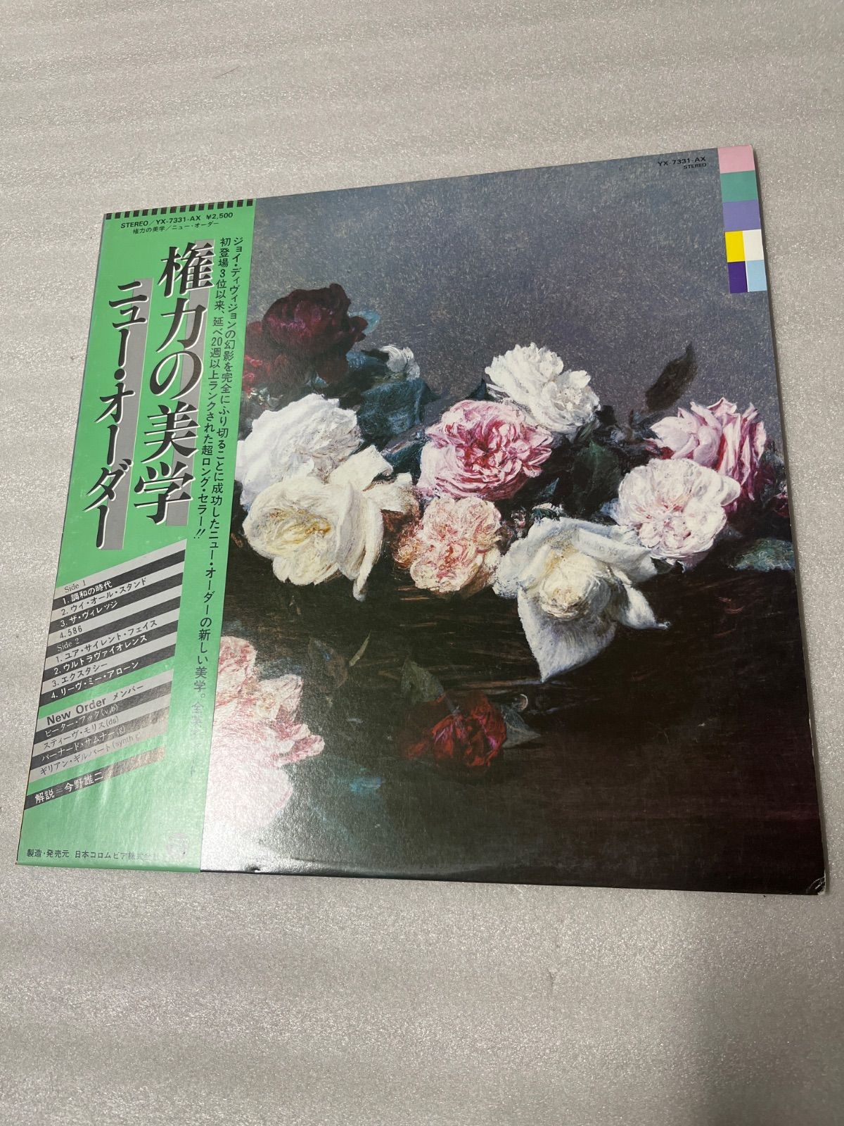 ニューオーダー 権力の美学 ニュー・オーダー - 権力の美学 LP