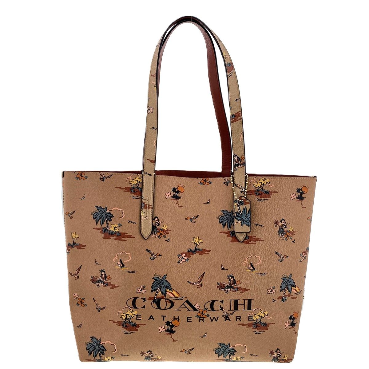 COACH コーチ ハワイ限定 ハワイアン アイランズ パーム プリント 