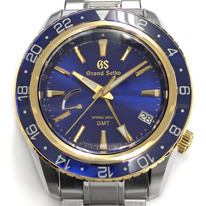 新品電池 稼働 Grand Seiko クォーツ デイト メンズ サンレイ 時計 
