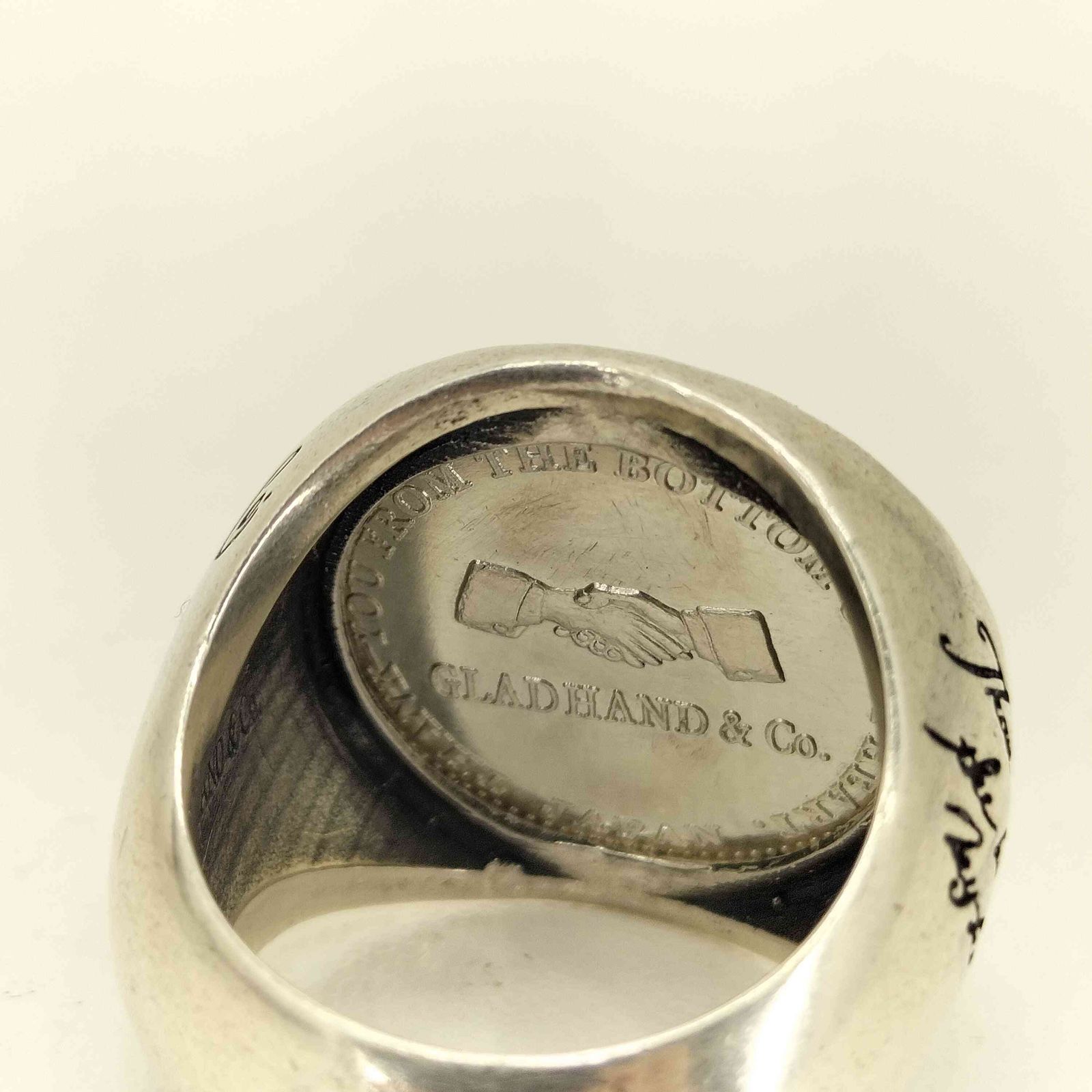 グラッドハンド GLADHAND 10th Anniversary シグネット コインリング